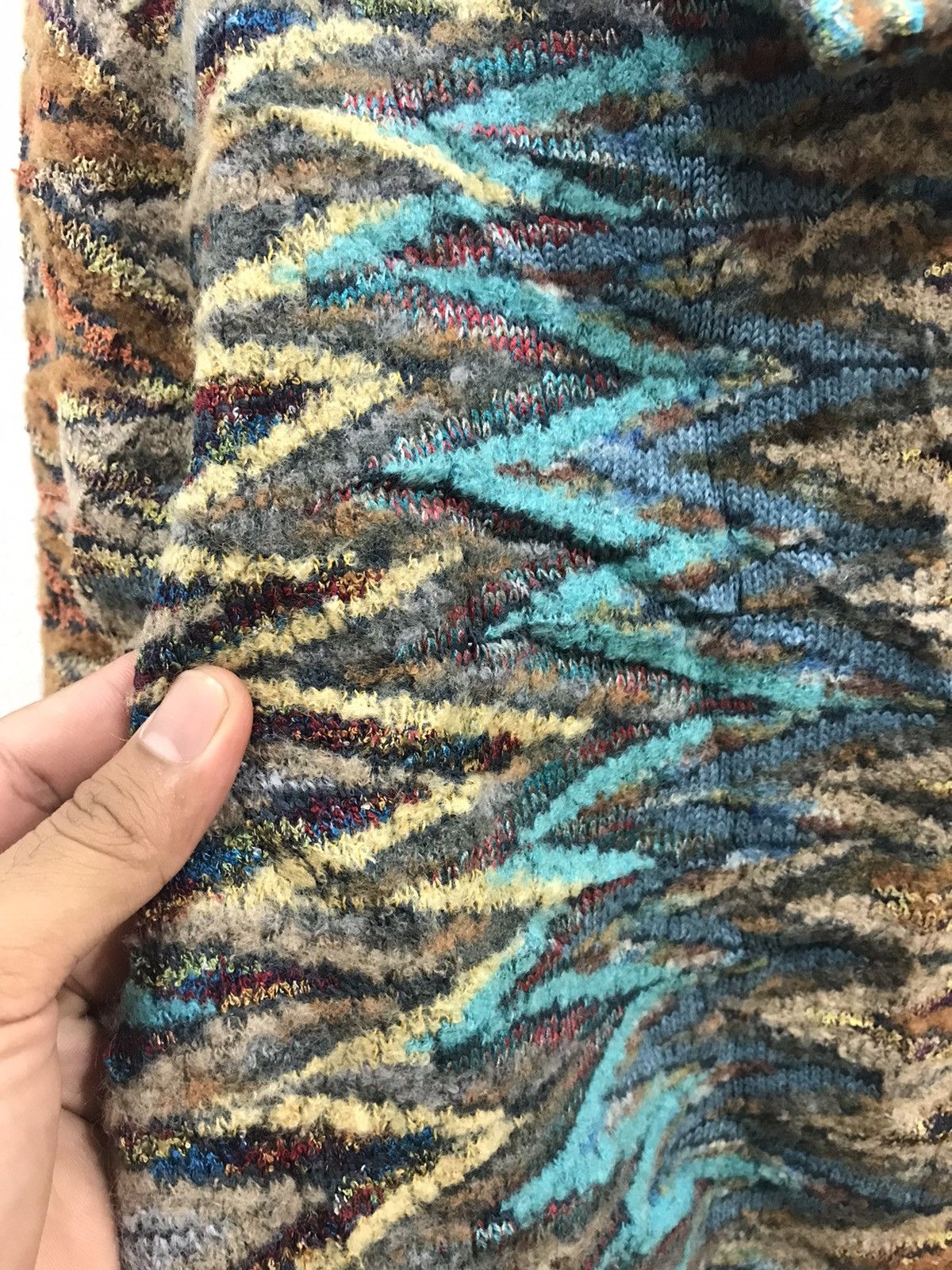 Japanese Brand Coogi Inspired❗️Caperdoni Multicolor Knit Jacket Size US M / EU 48-50 / 2 - 17 Thumbnail