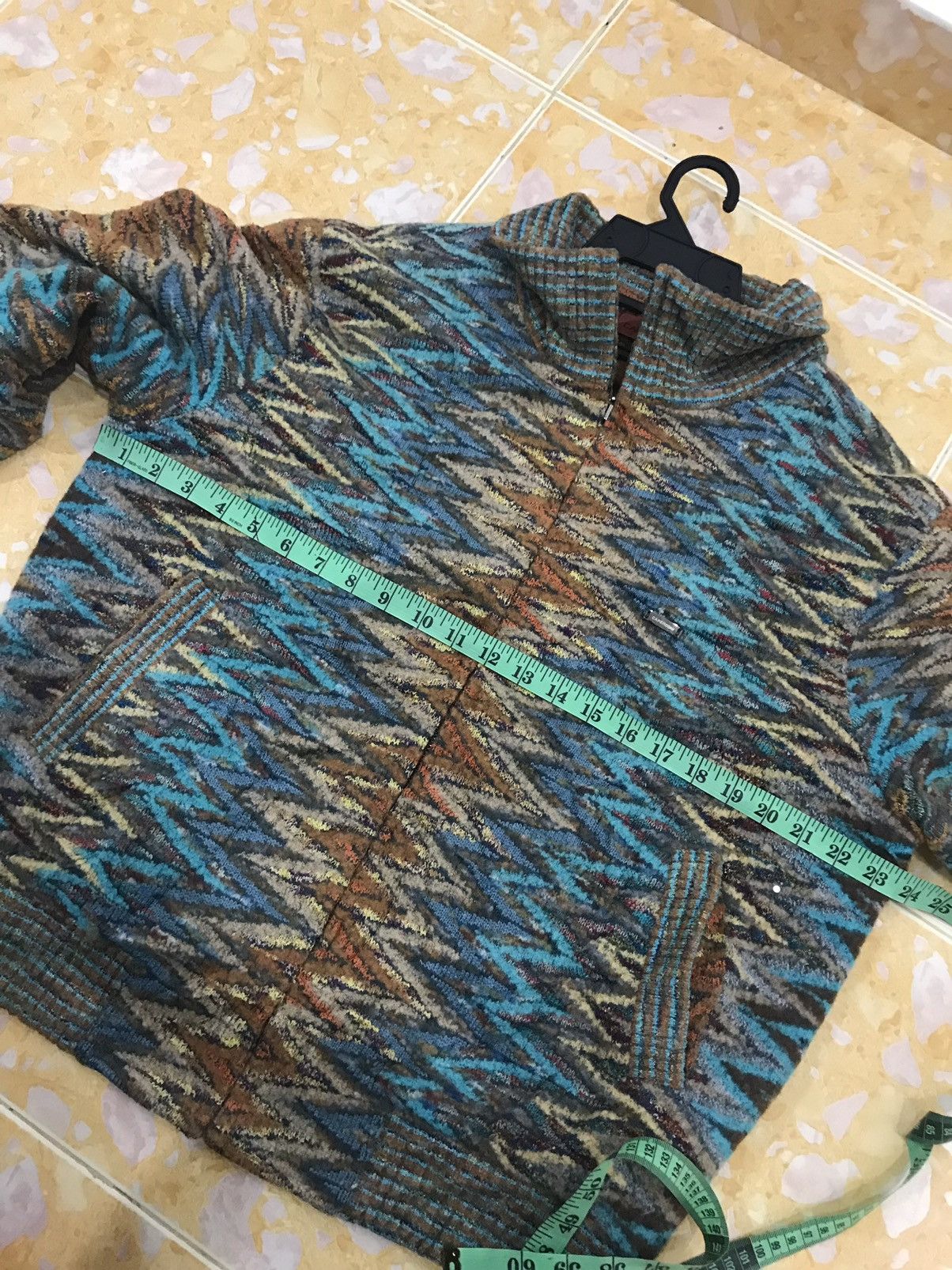 Japanese Brand Coogi Inspired❗️Caperdoni Multicolor Knit Jacket Size US M / EU 48-50 / 2 - 19 Thumbnail