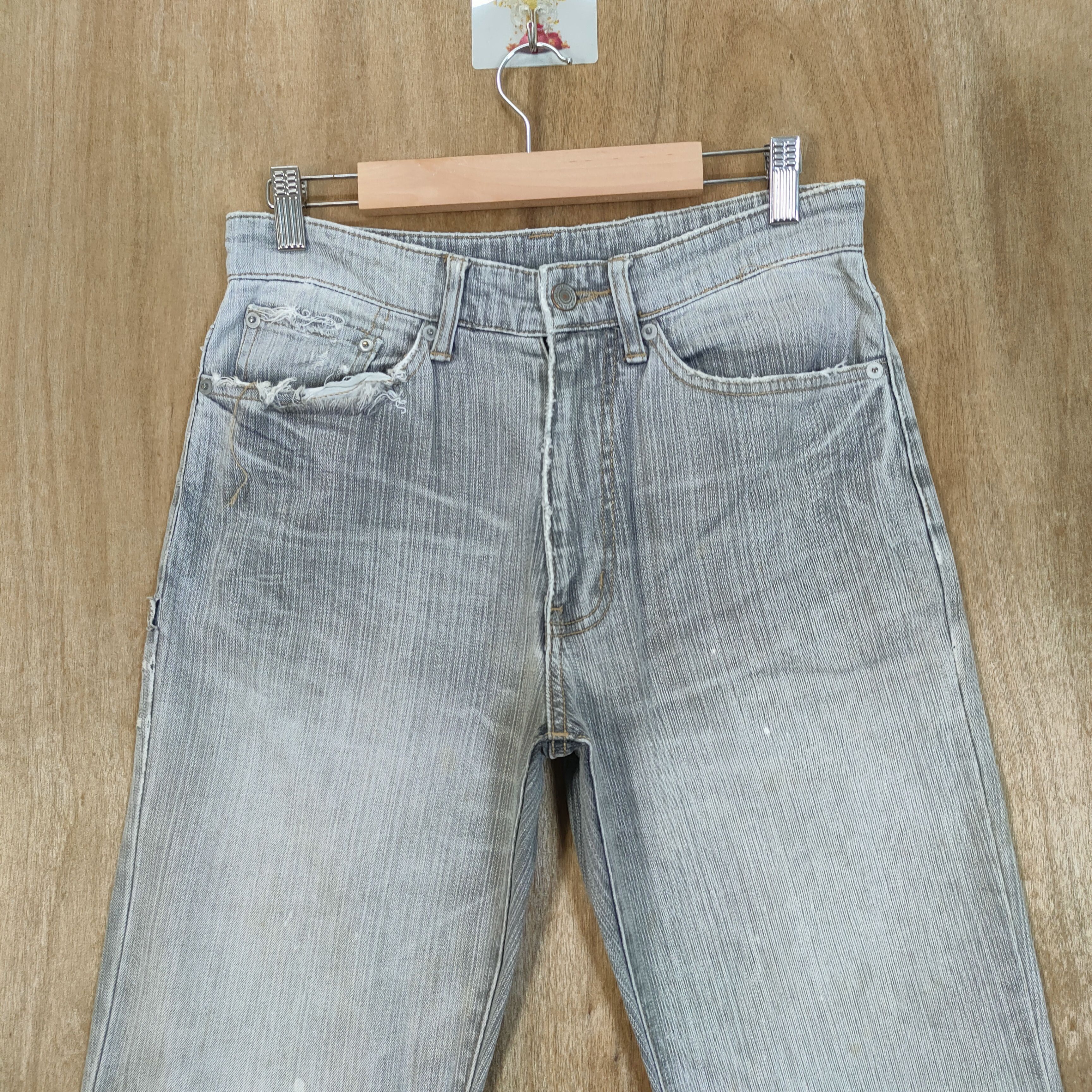 Japanese Brand × Jean JAPANESE VINTAGE FADED BOOTCUT FLARE JEANS DENIM PANTS Size US 30 / EU 46 - 2 Thumbnail