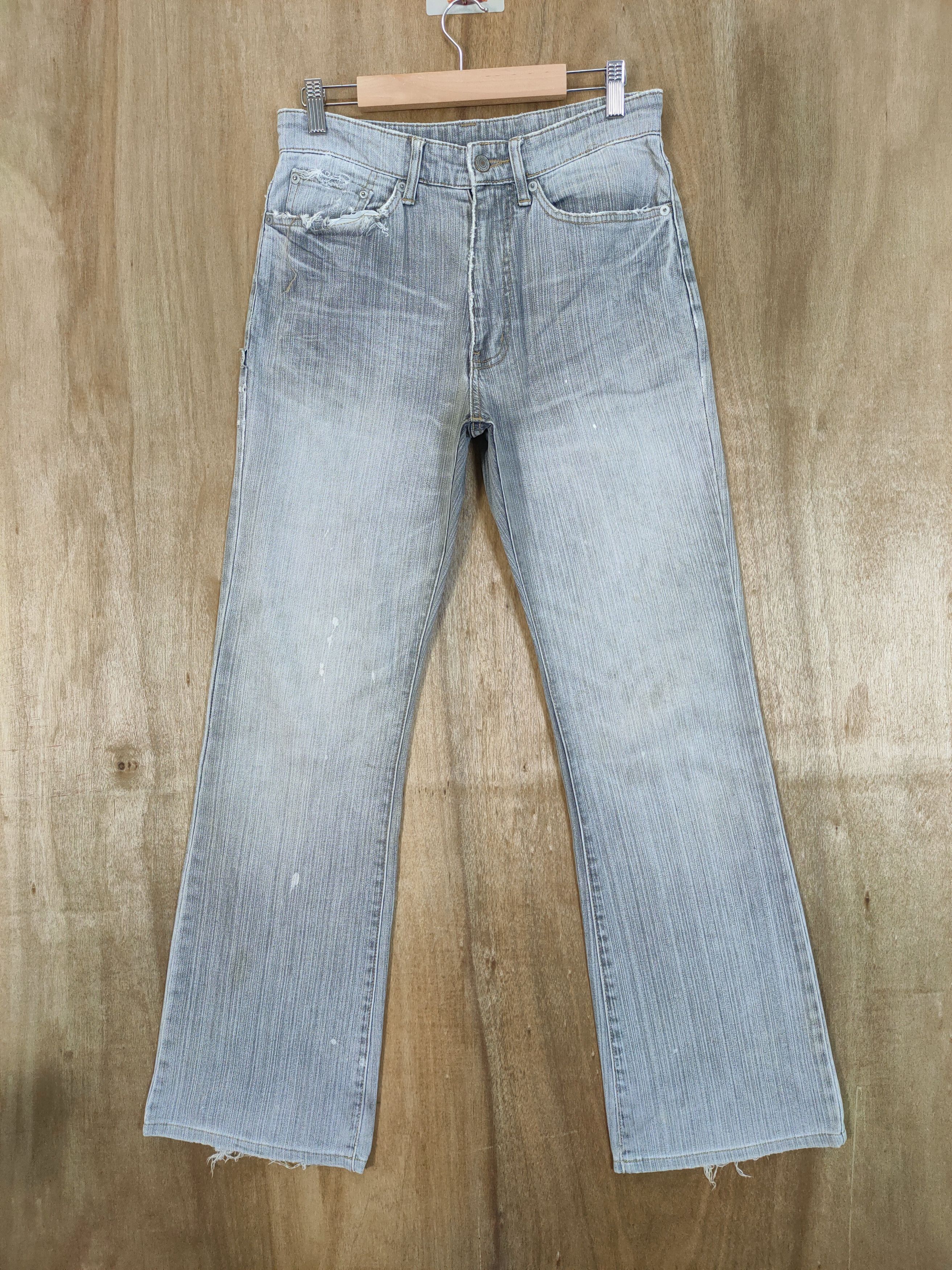 Japanese Brand × Jean JAPANESE VINTAGE FADED BOOTCUT FLARE JEANS DENIM PANTS Size US 30 / EU 46 - 1 Thumbnail