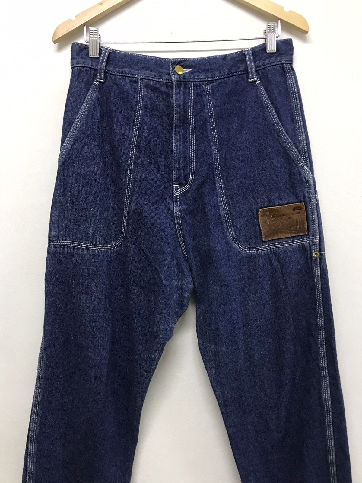 Issey Miyake Rare❗️Issey Miyake Mercibeaucoup Denim Monkey Pants Style Size US 31 - 3 Thumbnail