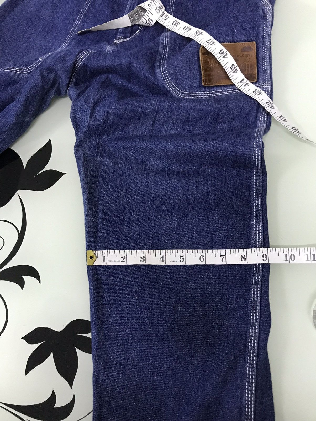 Issey Miyake Rare❗️Issey Miyake Mercibeaucoup Denim Monkey Pants Style Size US 31 - 22 Thumbnail