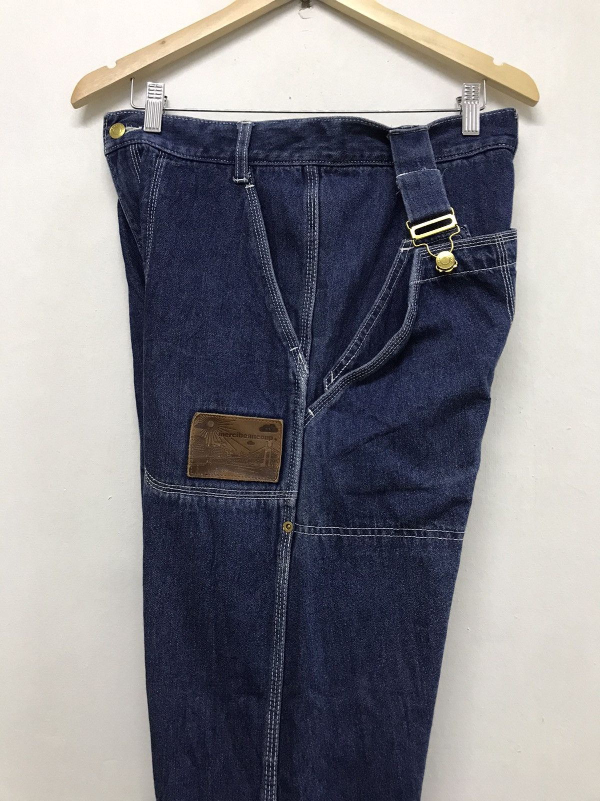 Issey Miyake Rare❗️Issey Miyake Mercibeaucoup Denim Monkey Pants Style Size US 31 - 15 Thumbnail