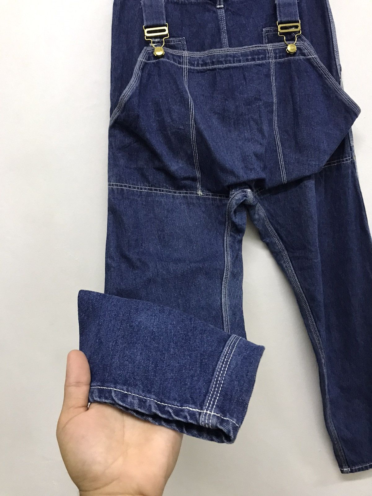 Issey Miyake Rare❗️Issey Miyake Mercibeaucoup Denim Monkey Pants Style Size US 31 - 9 Thumbnail