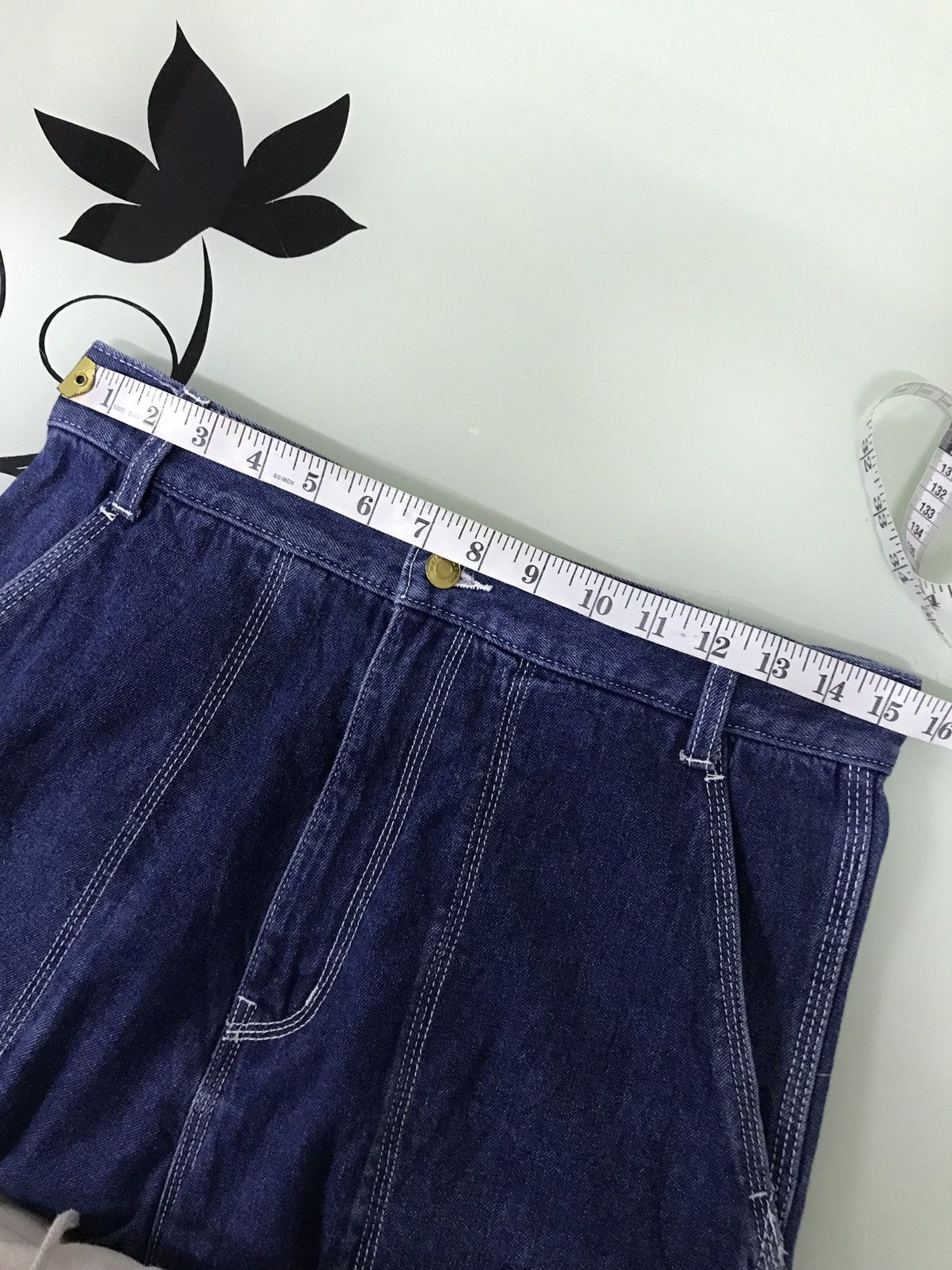 Issey Miyake Rare❗️Issey Miyake Mercibeaucoup Denim Monkey Pants Style Size US 31 - 19 Thumbnail