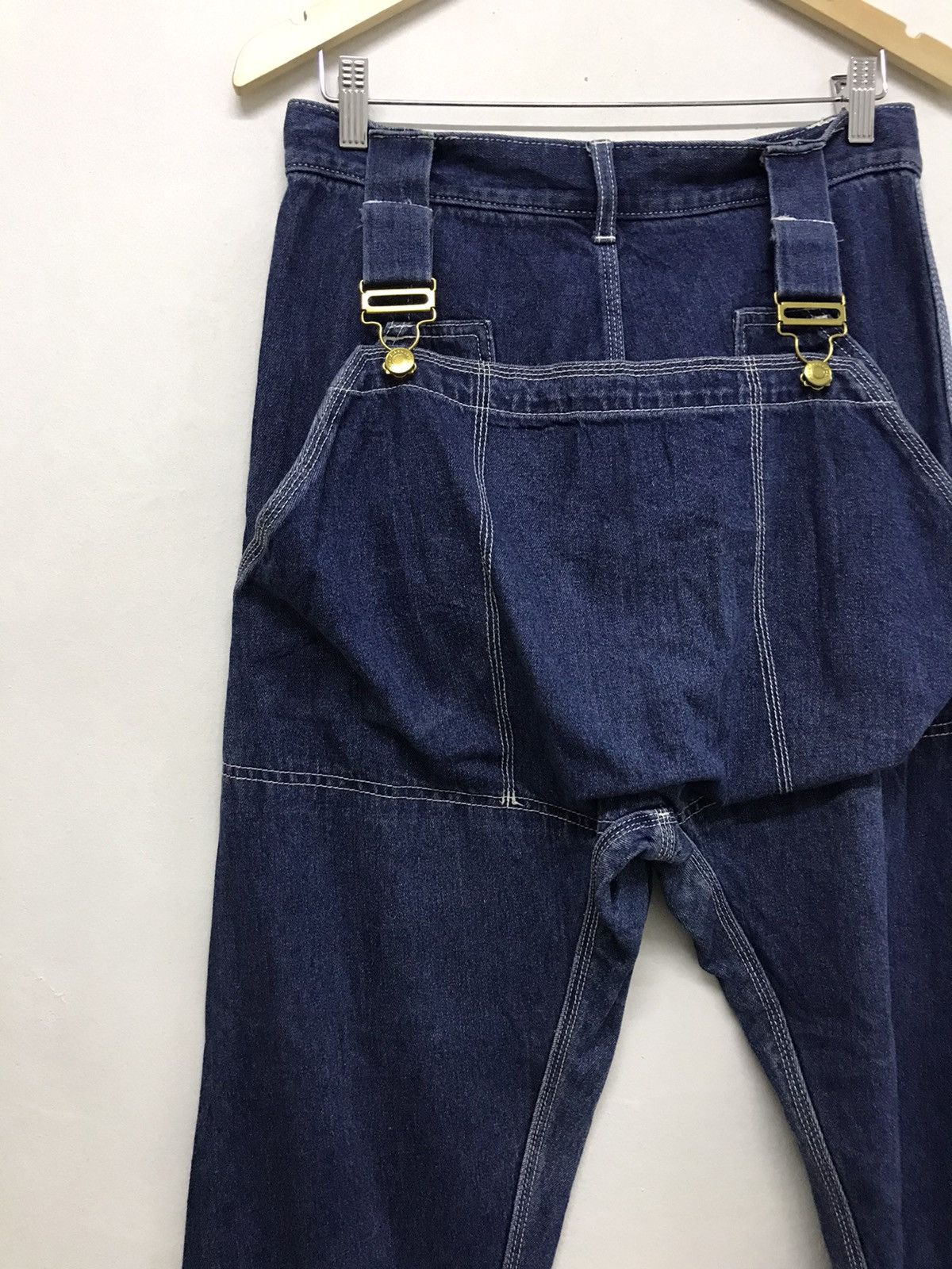 Issey Miyake Rare❗️Issey Miyake Mercibeaucoup Denim Monkey Pants Style Size US 31 - 7 Thumbnail