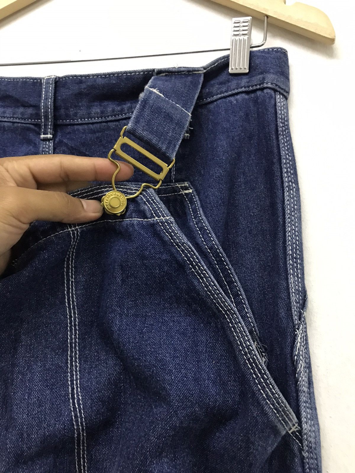 Issey Miyake Rare❗️Issey Miyake Mercibeaucoup Denim Monkey Pants Style Size US 31 - 10 Thumbnail