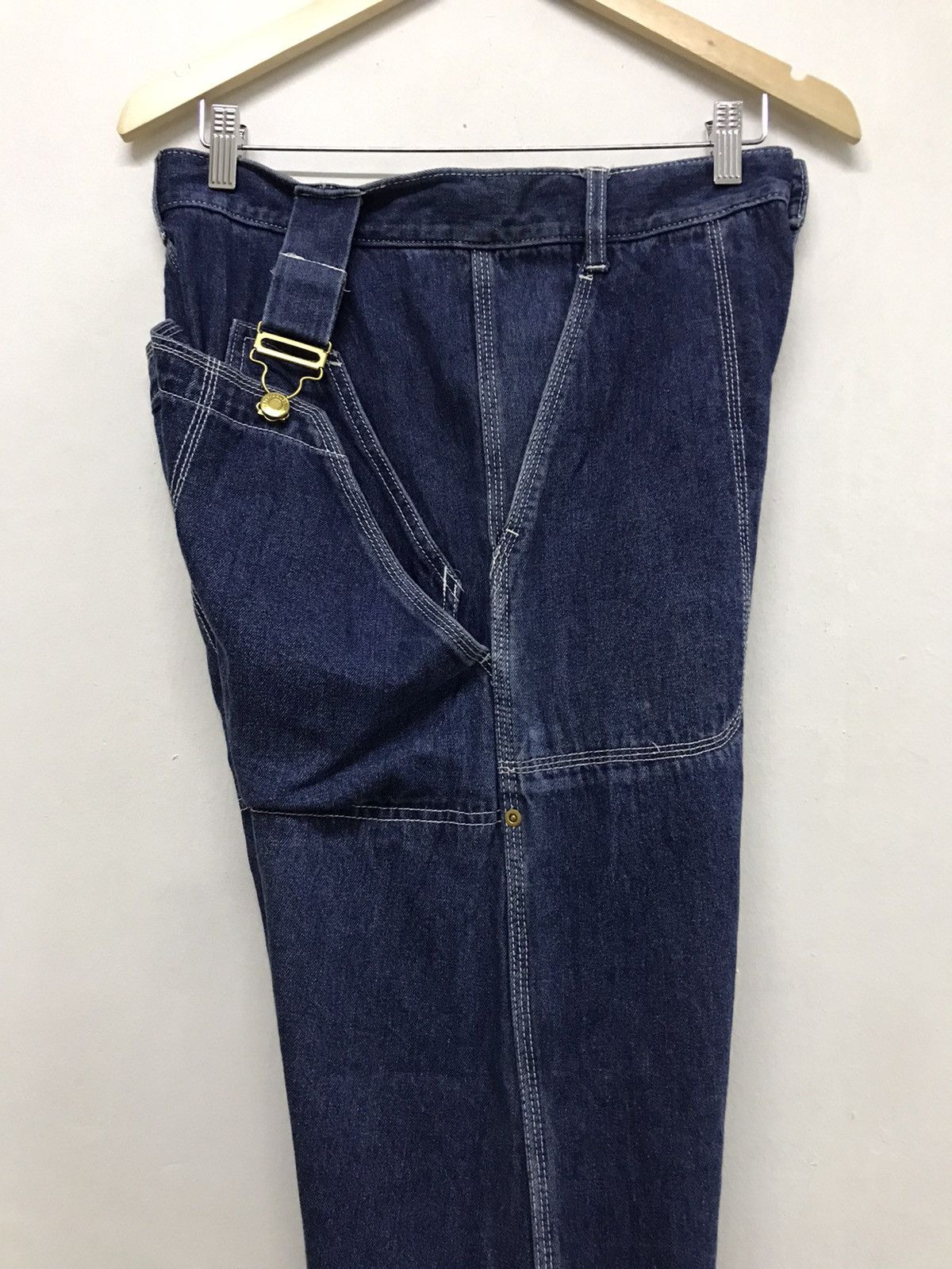 Issey Miyake Rare❗️Issey Miyake Mercibeaucoup Denim Monkey Pants Style Size US 31 - 14 Thumbnail