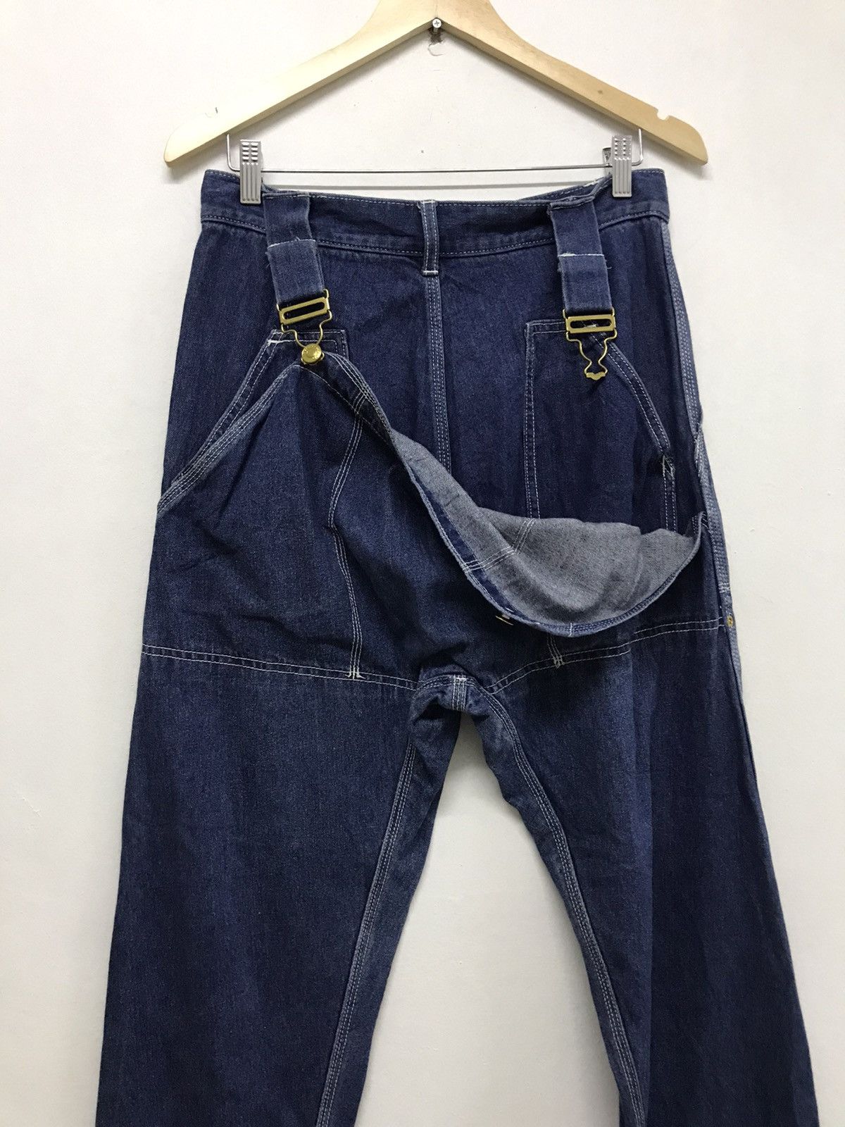Issey Miyake Rare❗️Issey Miyake Mercibeaucoup Denim Monkey Pants Style Size US 31 - 13 Thumbnail
