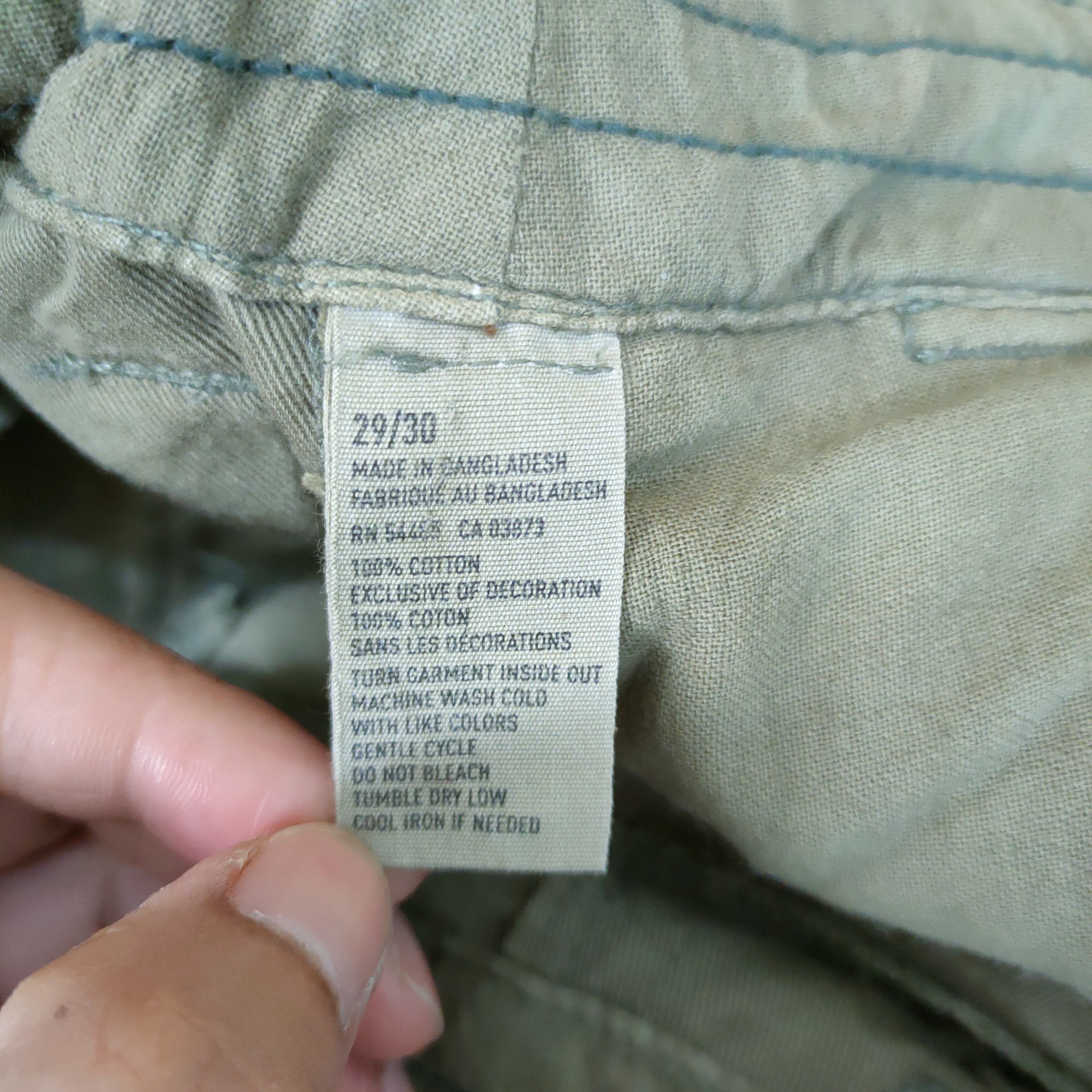 Japanese Brand JAPANESE BRAND FADED CARGO PANTS MULTIPOCKET TACTICAL Size US 30 / EU 46 - 16 Thumbnail