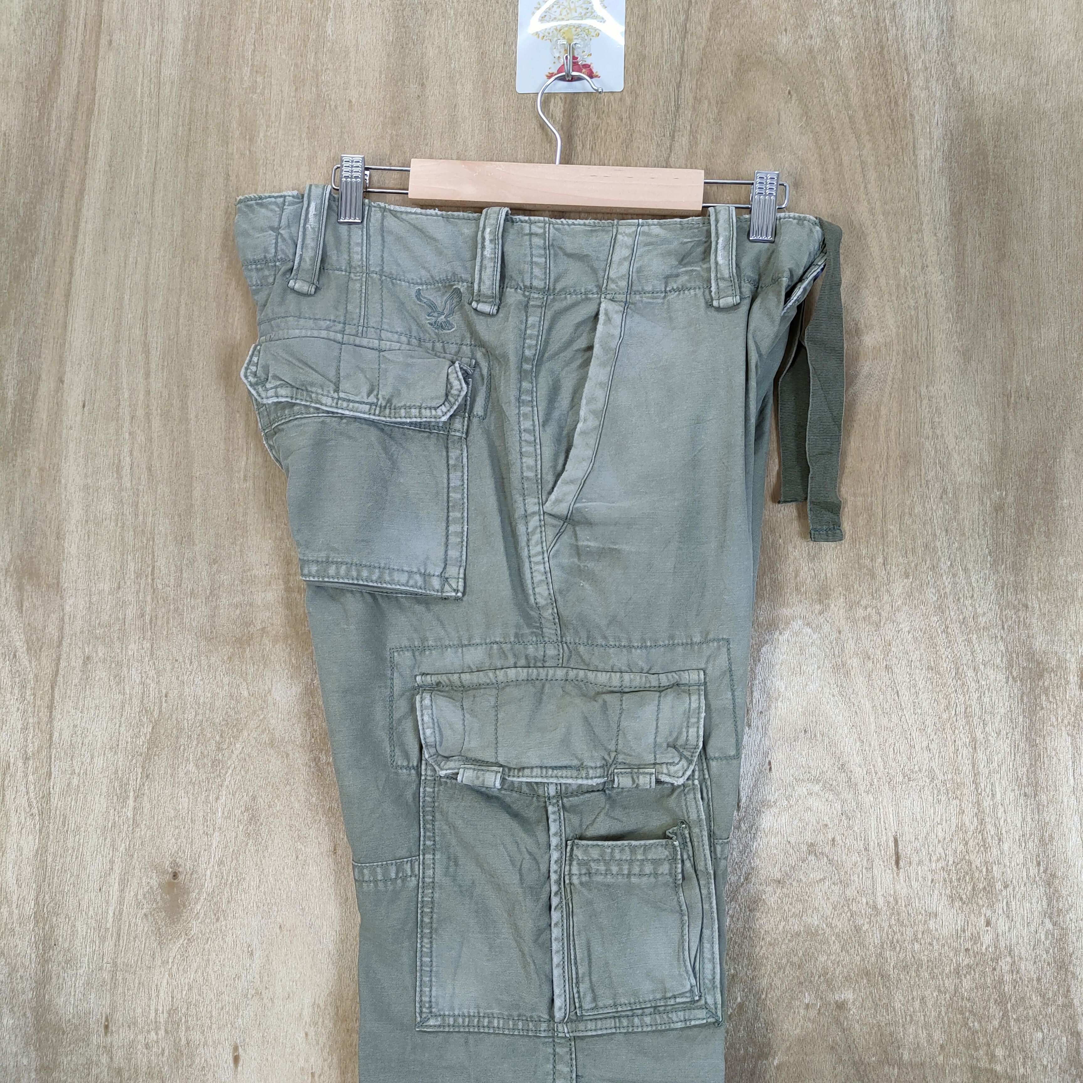 Japanese Brand JAPANESE BRAND FADED CARGO PANTS MULTIPOCKET TACTICAL Size US 30 / EU 46 - 7 Thumbnail