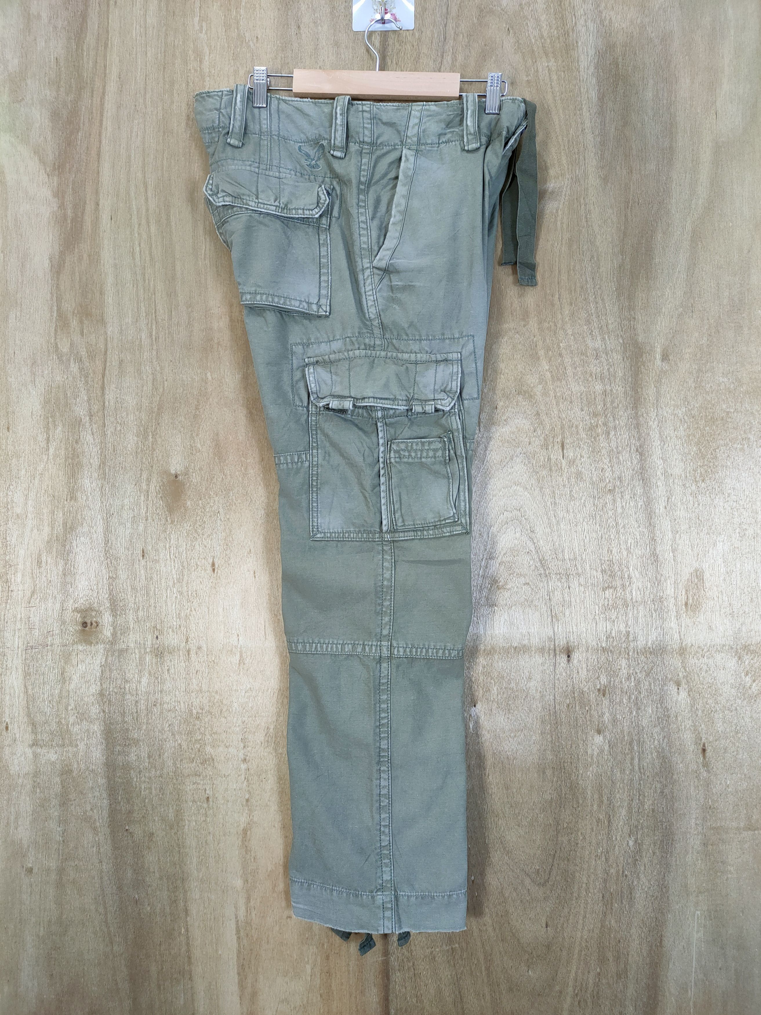 Japanese Brand JAPANESE BRAND FADED CARGO PANTS MULTIPOCKET TACTICAL Size US 30 / EU 46 - 6 Thumbnail