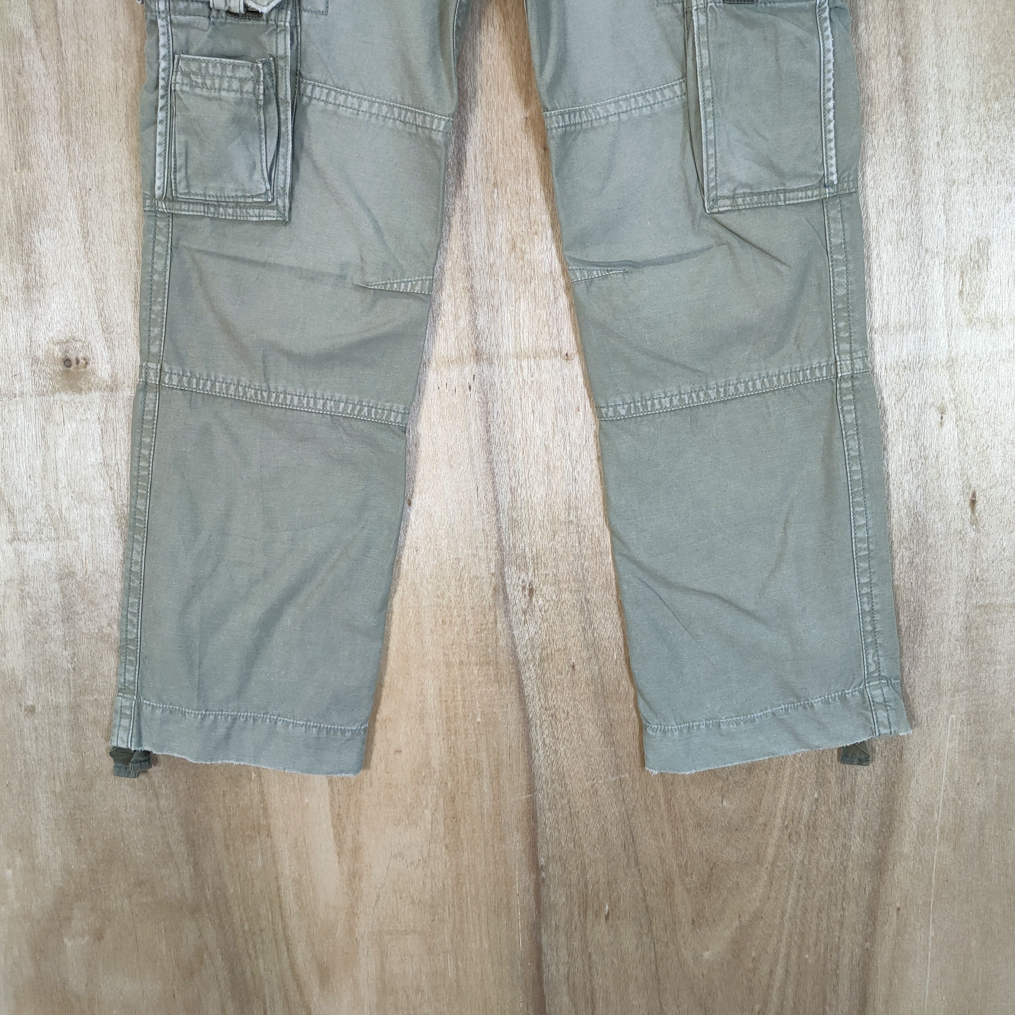 Japanese Brand JAPANESE BRAND FADED CARGO PANTS MULTIPOCKET TACTICAL Size US 30 / EU 46 - 3 Thumbnail