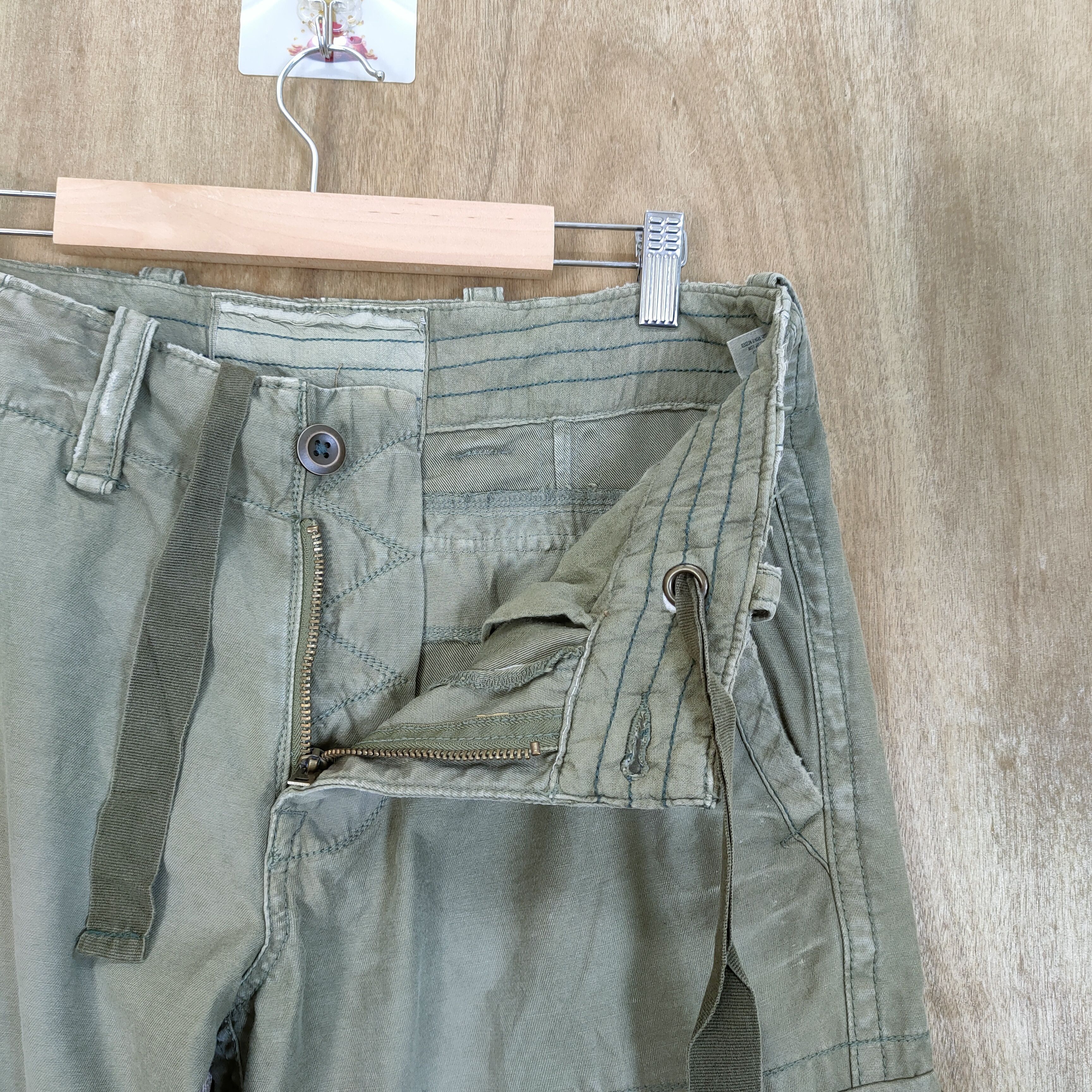 Japanese Brand JAPANESE BRAND FADED CARGO PANTS MULTIPOCKET TACTICAL Size US 30 / EU 46 - 9 Thumbnail