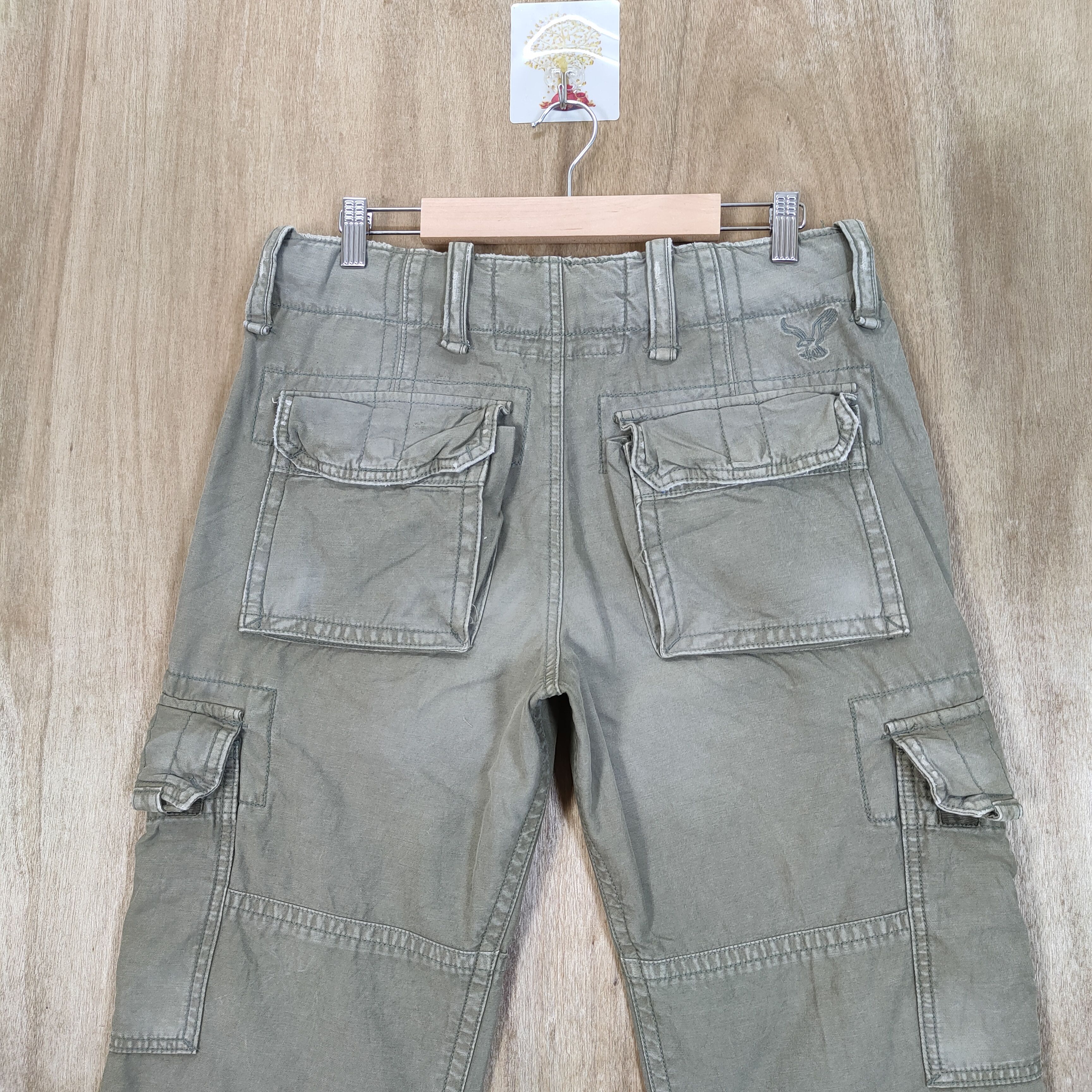 Japanese Brand JAPANESE BRAND FADED CARGO PANTS MULTIPOCKET TACTICAL Size US 30 / EU 46 - 5 Thumbnail