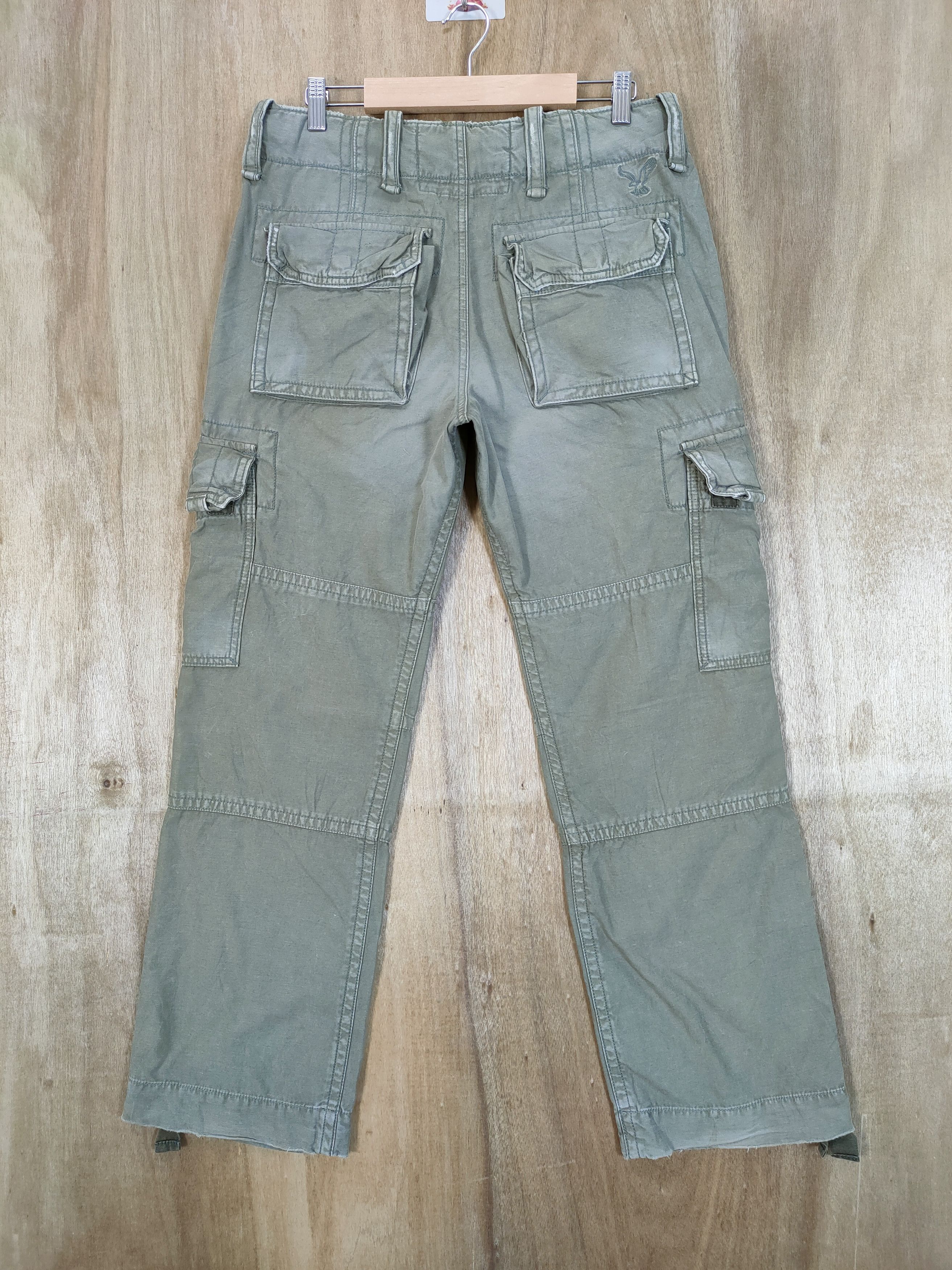 Japanese Brand JAPANESE BRAND FADED CARGO PANTS MULTIPOCKET TACTICAL Size US 30 / EU 46 - 4 Thumbnail