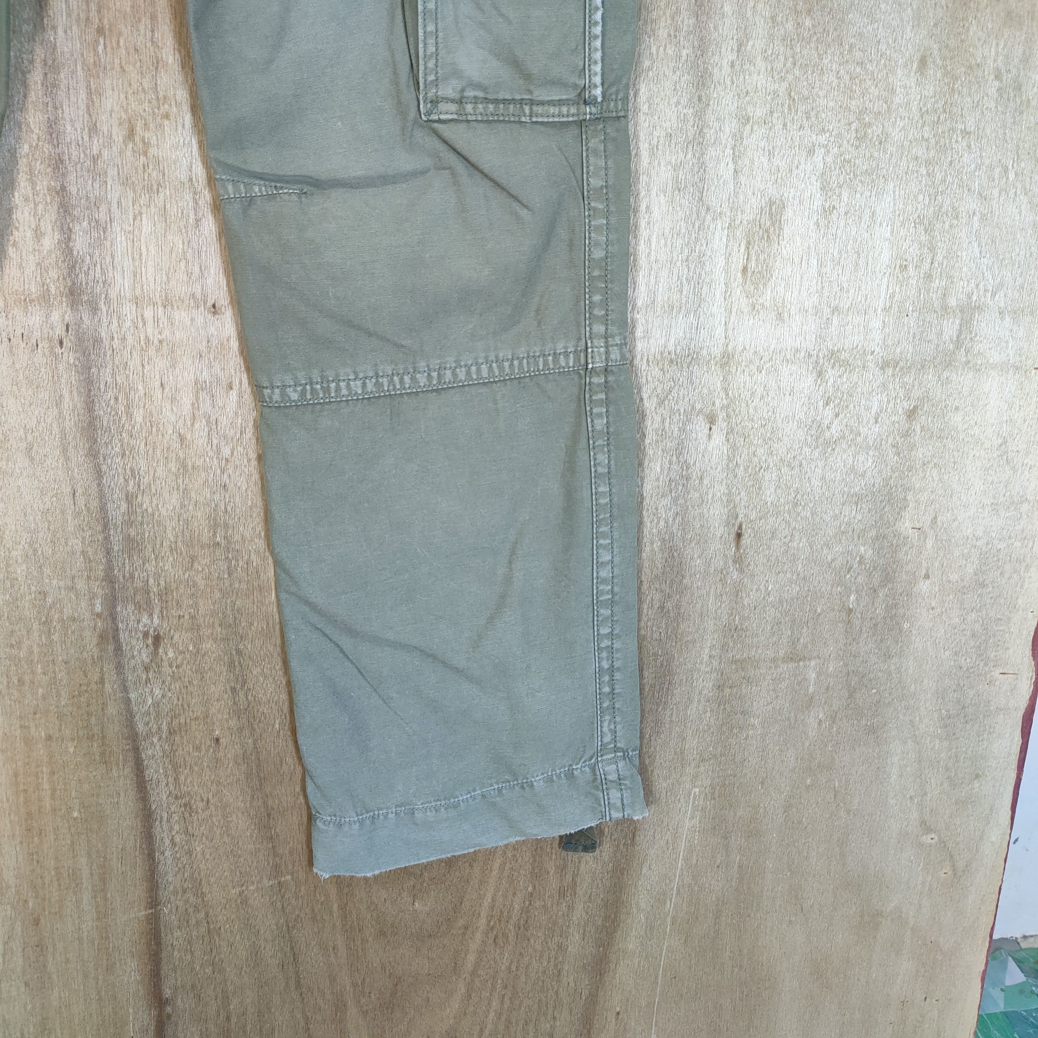 Japanese Brand JAPANESE BRAND FADED CARGO PANTS MULTIPOCKET TACTICAL Size US 30 / EU 46 - 17 Thumbnail