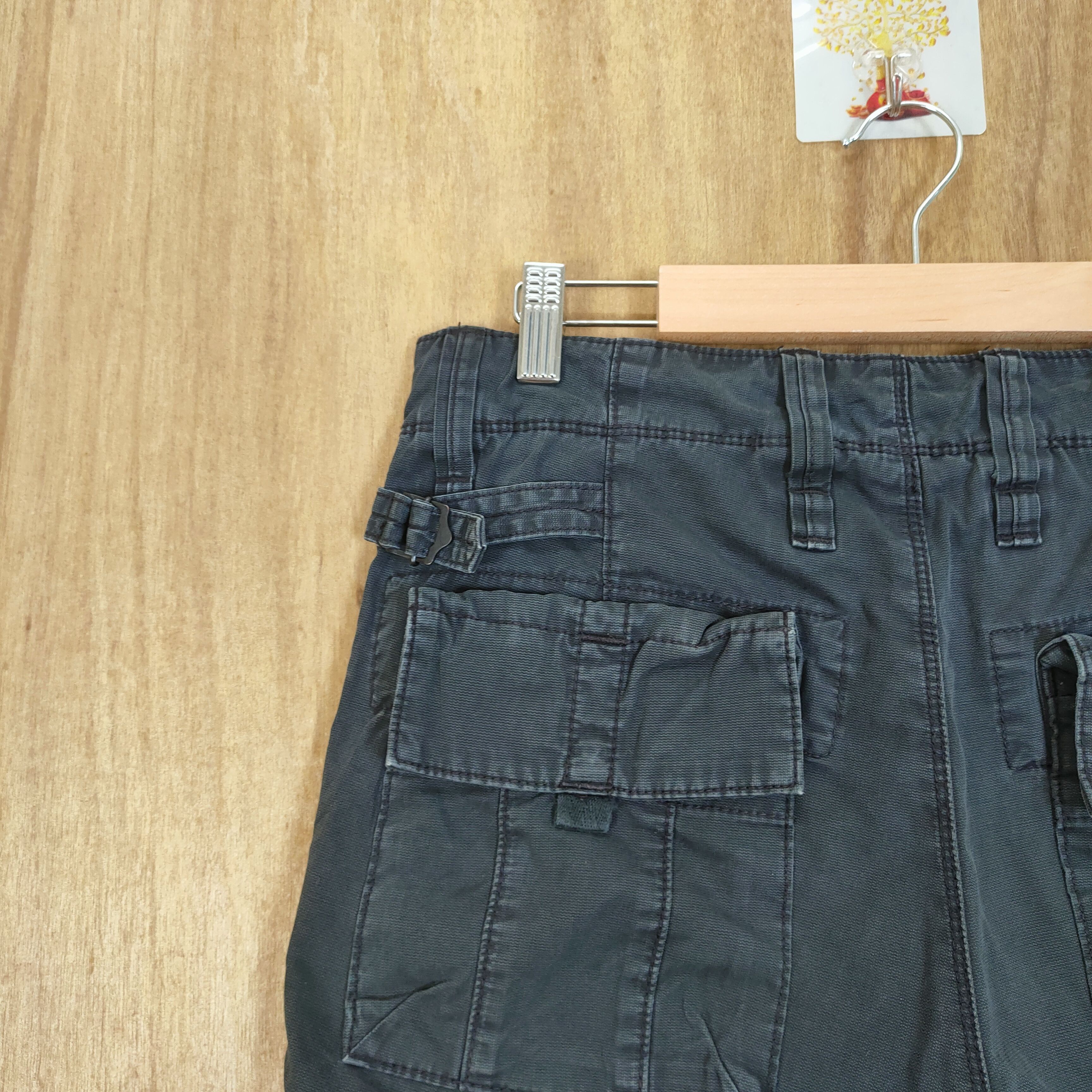 Japanese Brand VINTAGE JAPANESE BRAND BLACK CARGO PANTS Size US 30 / EU 46 - 12 Thumbnail