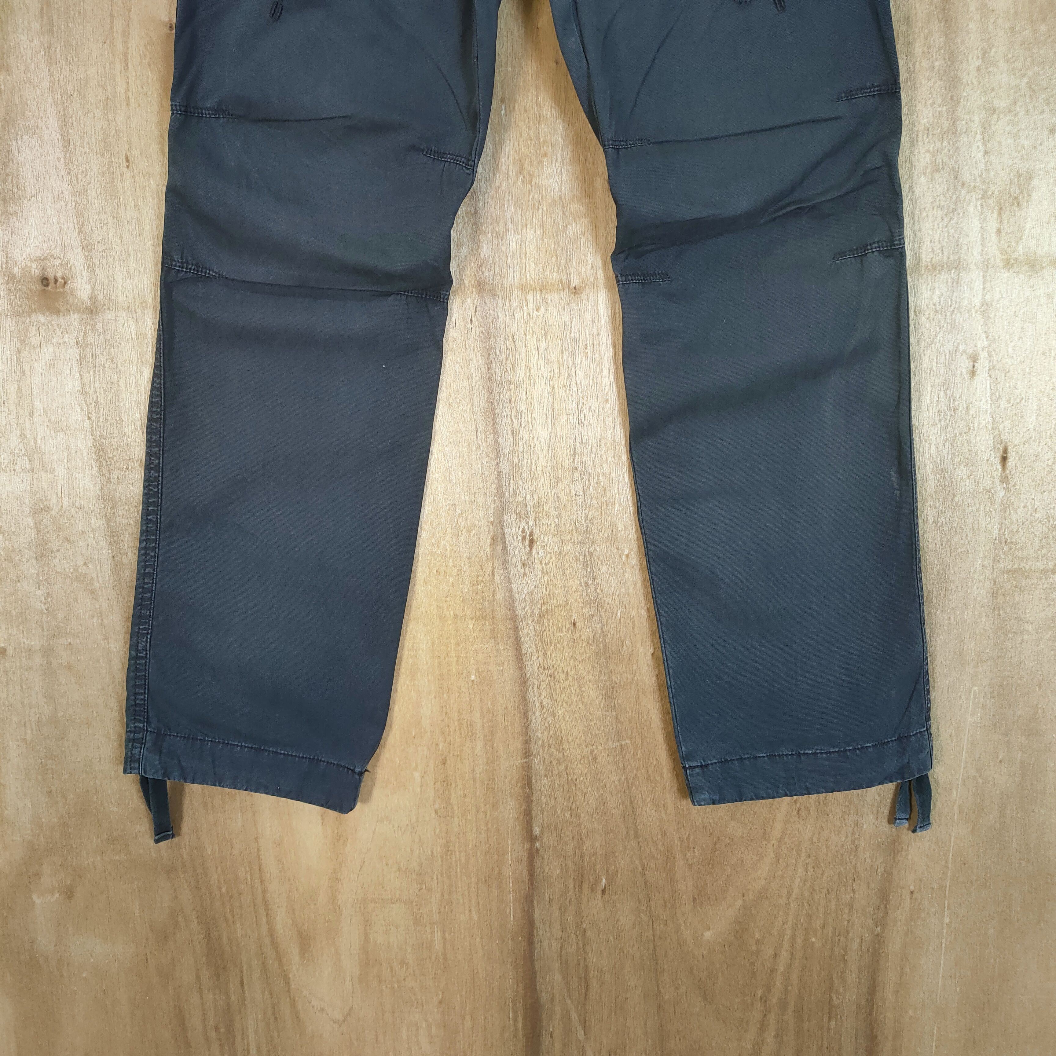 Japanese Brand VINTAGE JAPANESE BRAND BLACK CARGO PANTS Size US 30 / EU 46 - 3 Thumbnail