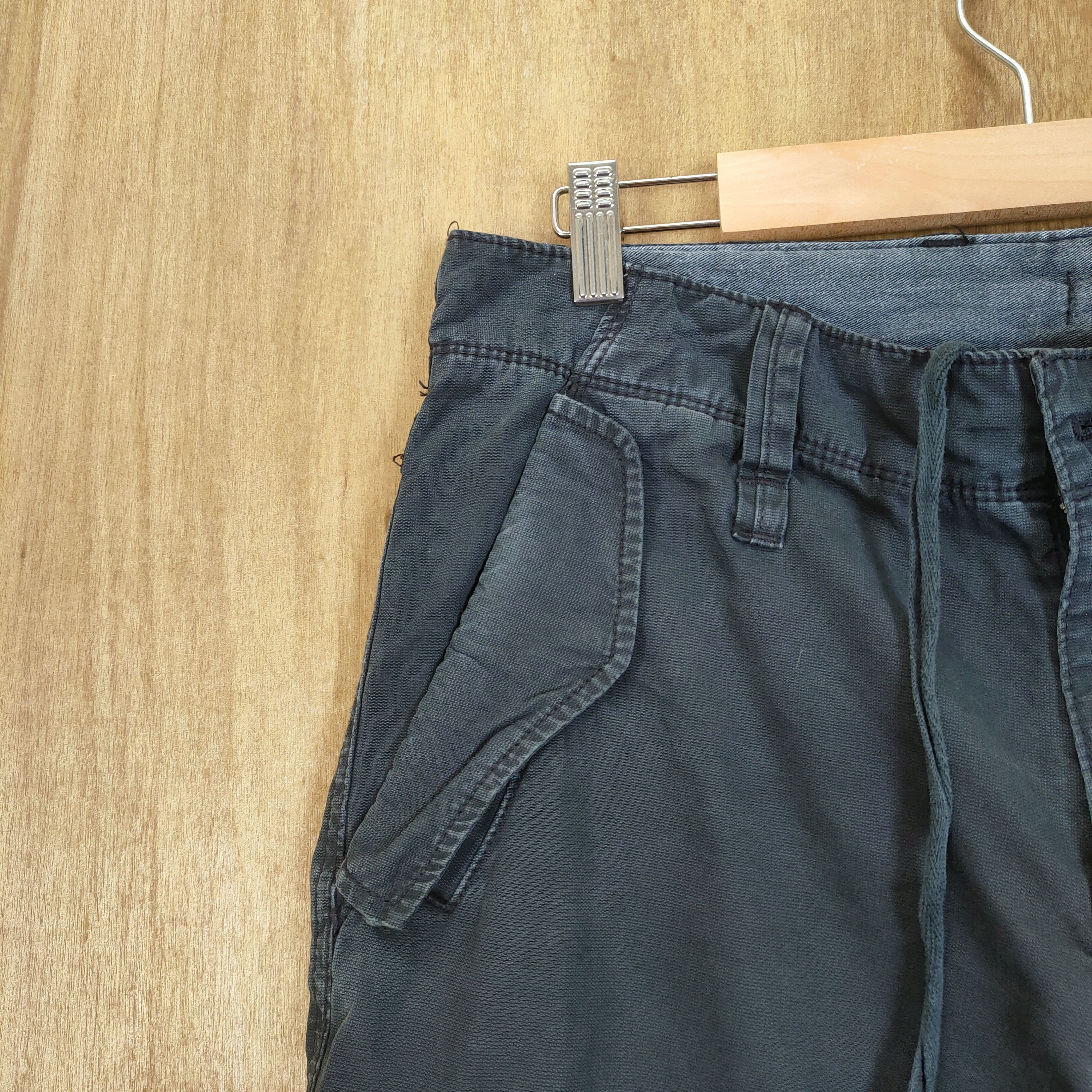 Japanese Brand VINTAGE JAPANESE BRAND BLACK CARGO PANTS Size US 30 / EU 46 - 7 Thumbnail