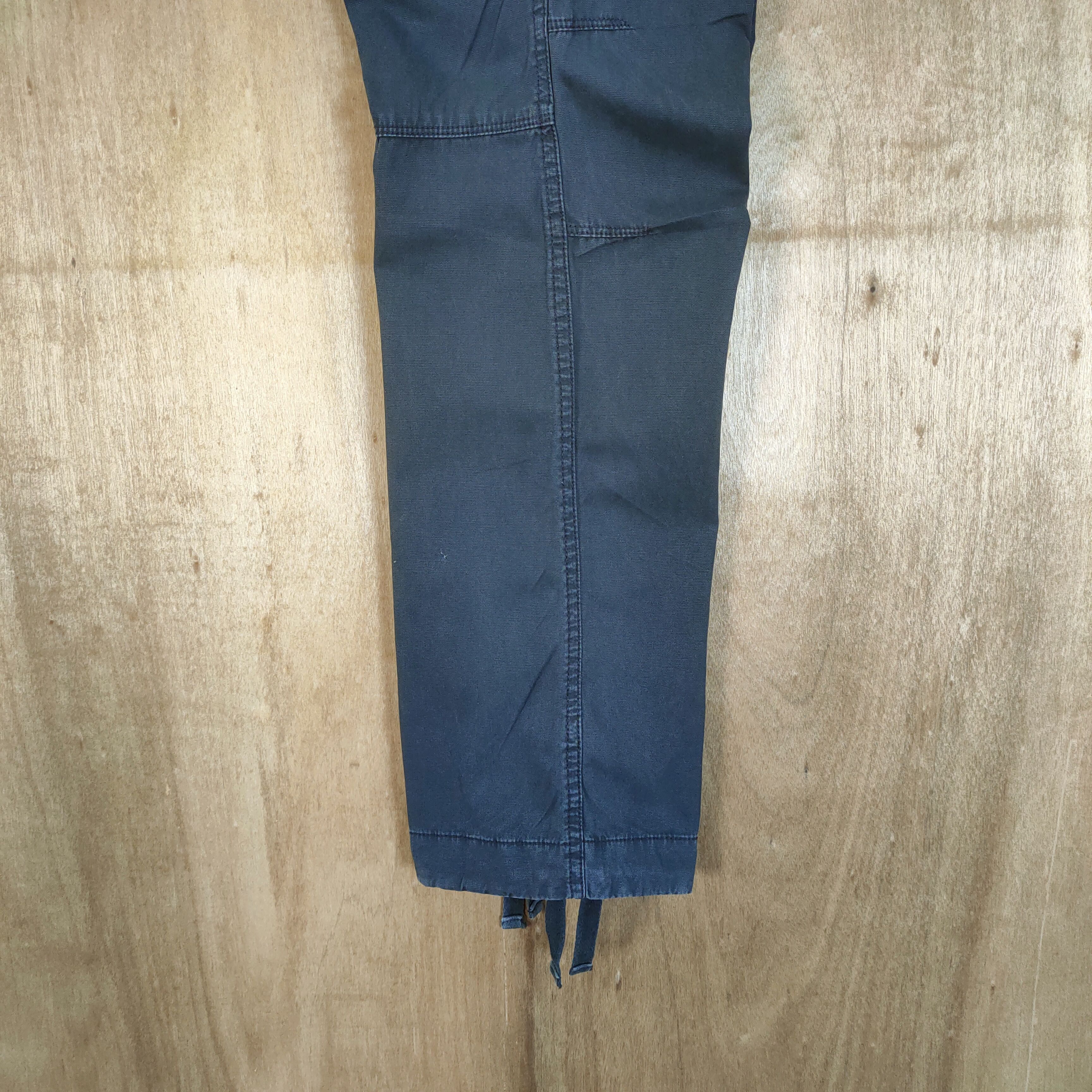 Japanese Brand VINTAGE JAPANESE BRAND BLACK CARGO PANTS Size US 30 / EU 46 - 16 Thumbnail