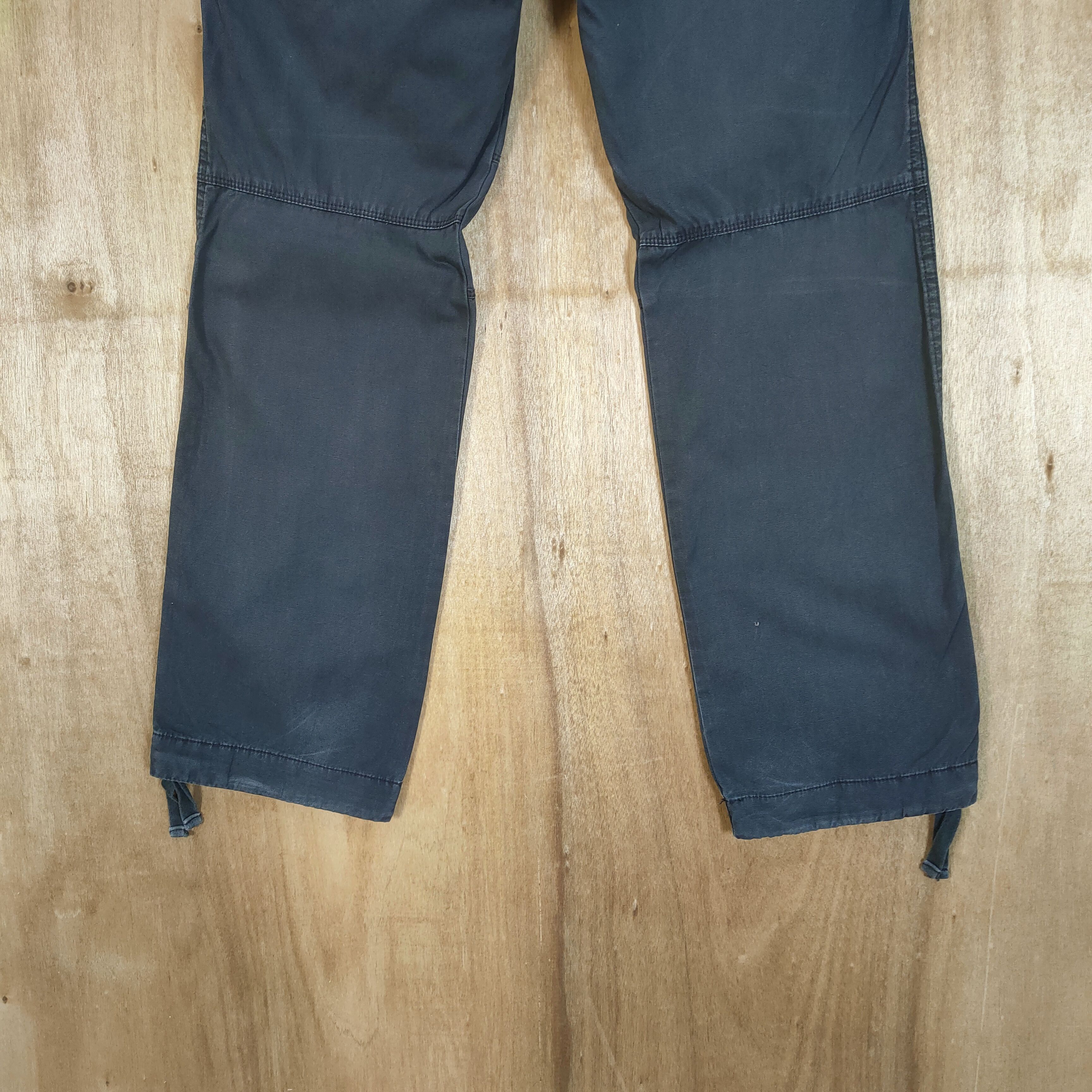 Japanese Brand VINTAGE JAPANESE BRAND BLACK CARGO PANTS Size US 30 / EU 46 - 6 Thumbnail
