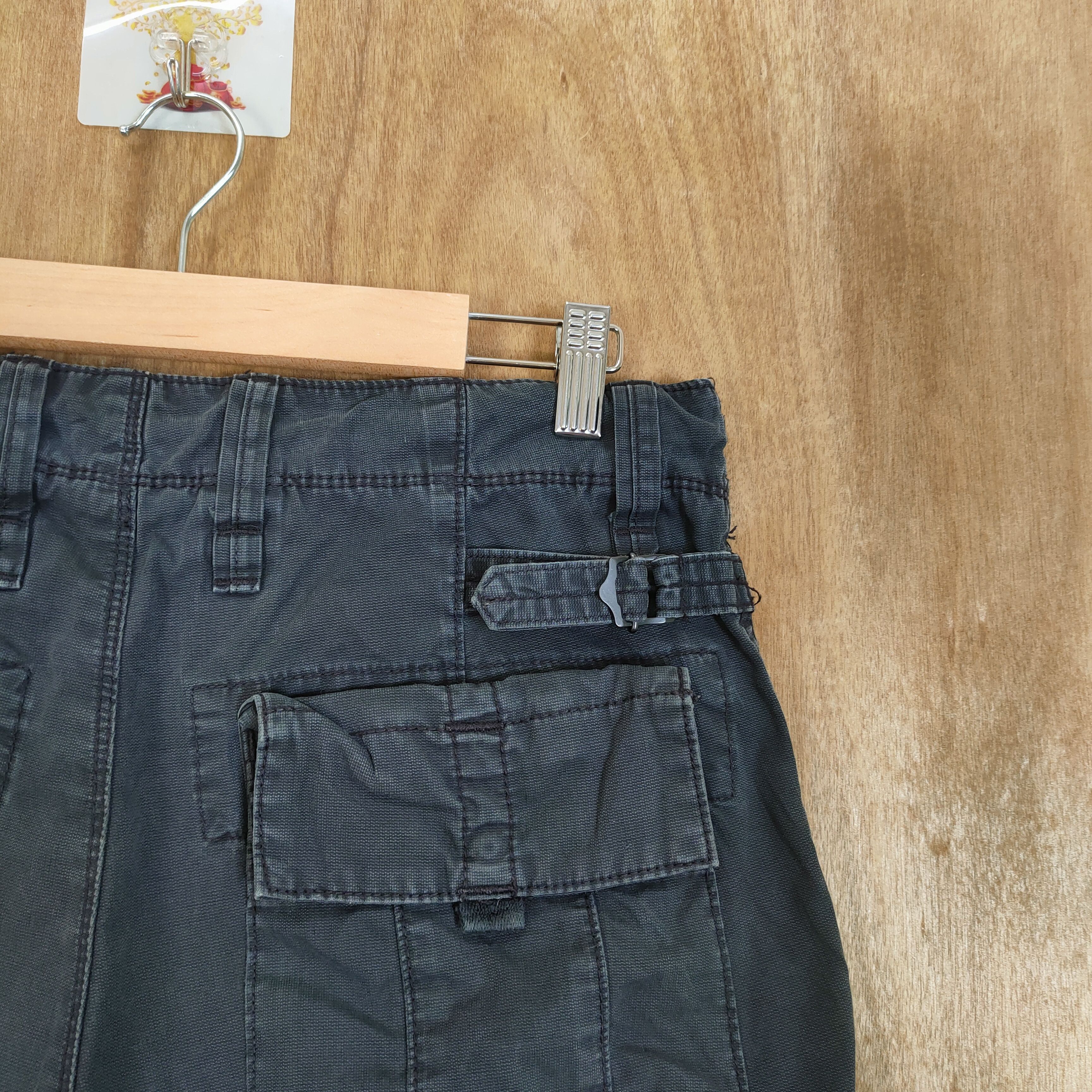 Japanese Brand VINTAGE JAPANESE BRAND BLACK CARGO PANTS Size US 30 / EU 46 - 11 Thumbnail