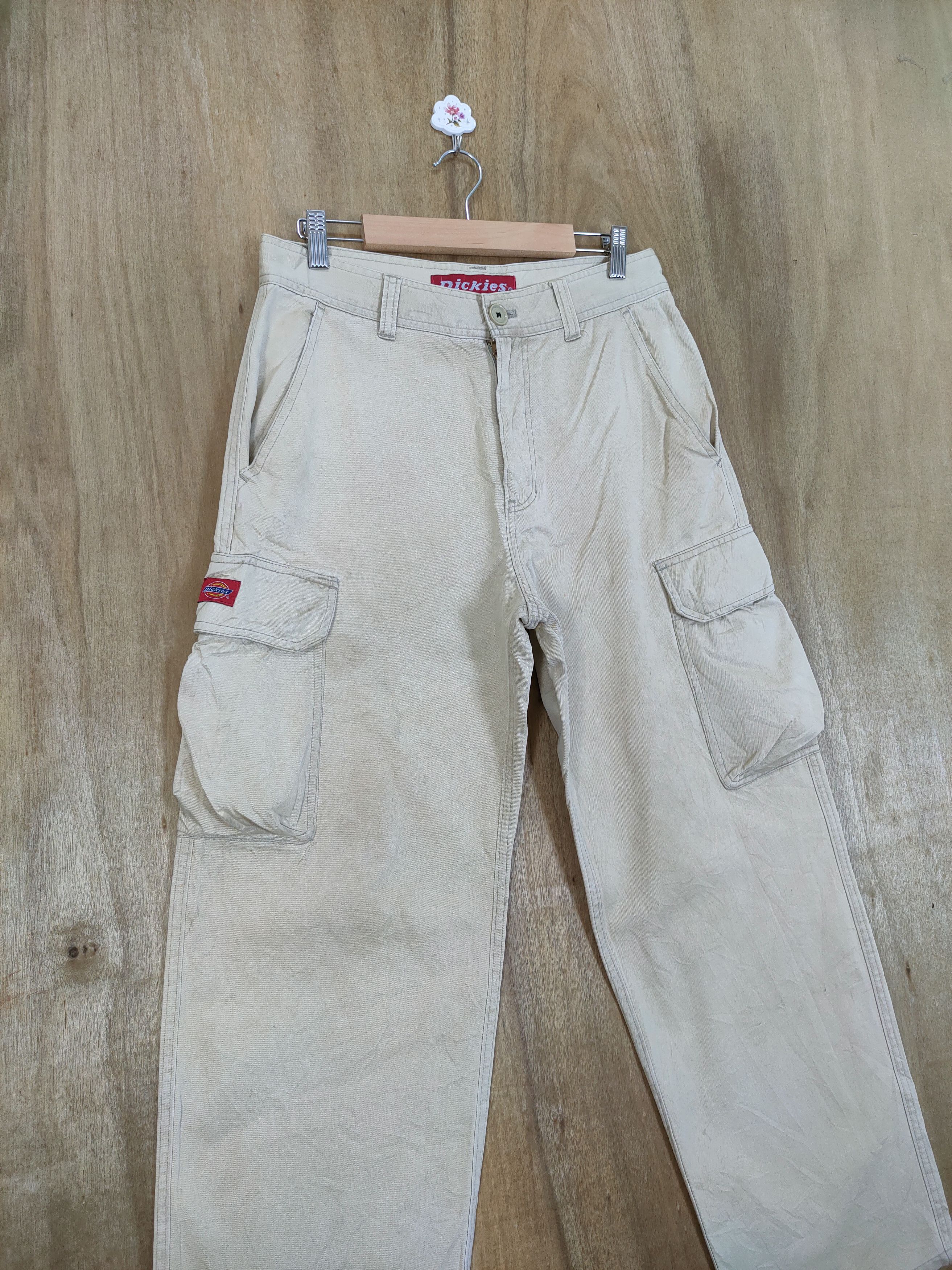 Dickies Vintage DICKIES BAGGY CARGO PANTS Size US 30 / EU 46 - 3 Thumbnail