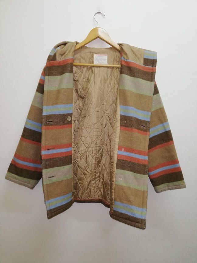 If Six Was Nine Rare Japan Jacket Striped Multicolour Pocket (c29) Size US L / EU 52-54 / 3 - 3 Thumbnail