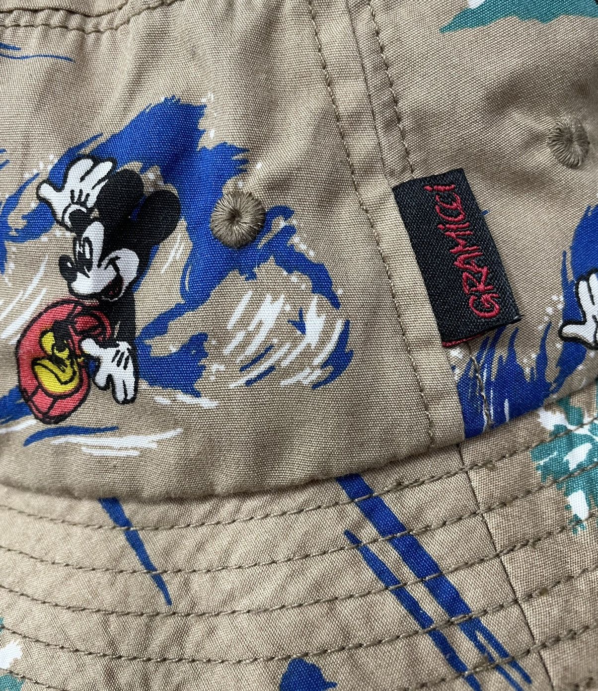 Gramicci RARE🔥GRAMICCI X DISNEY Bucket Hat Extra Large Size ONE SIZE - 3 Thumbnail