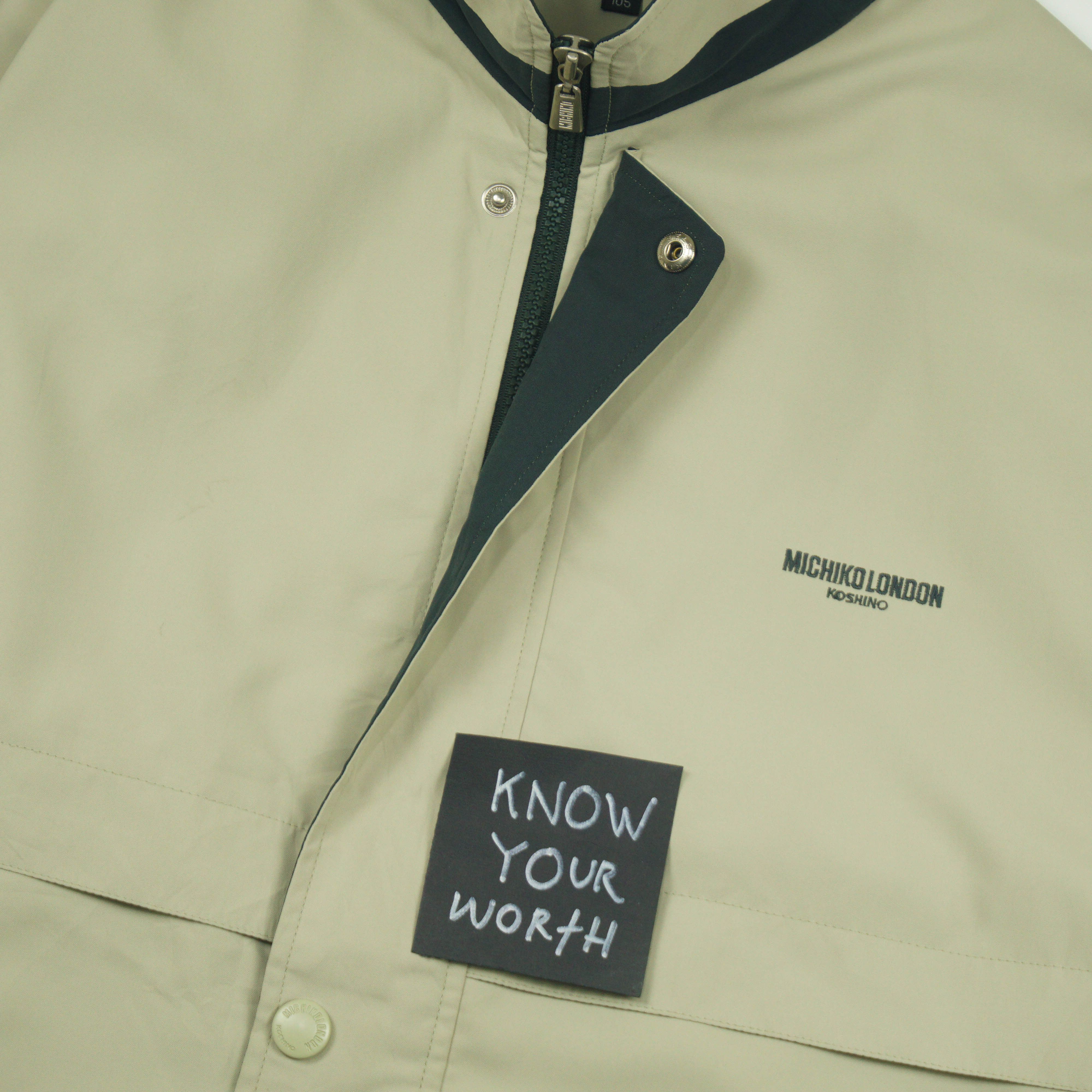 Michiko Koshino London *NoTariff Michiko Koshino London Zip Up Jacket Size US L / EU 52-54 / 3 - 8 Thumbnail