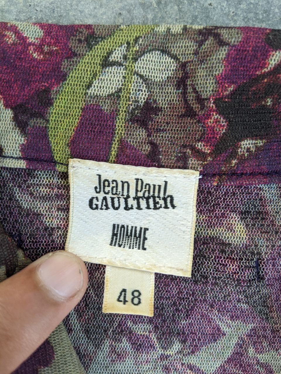 Jean Paul Gaultier Jean Paul Gaultier Flower face Mesh Size US M / EU 48-50 / 2 - 4 Thumbnail