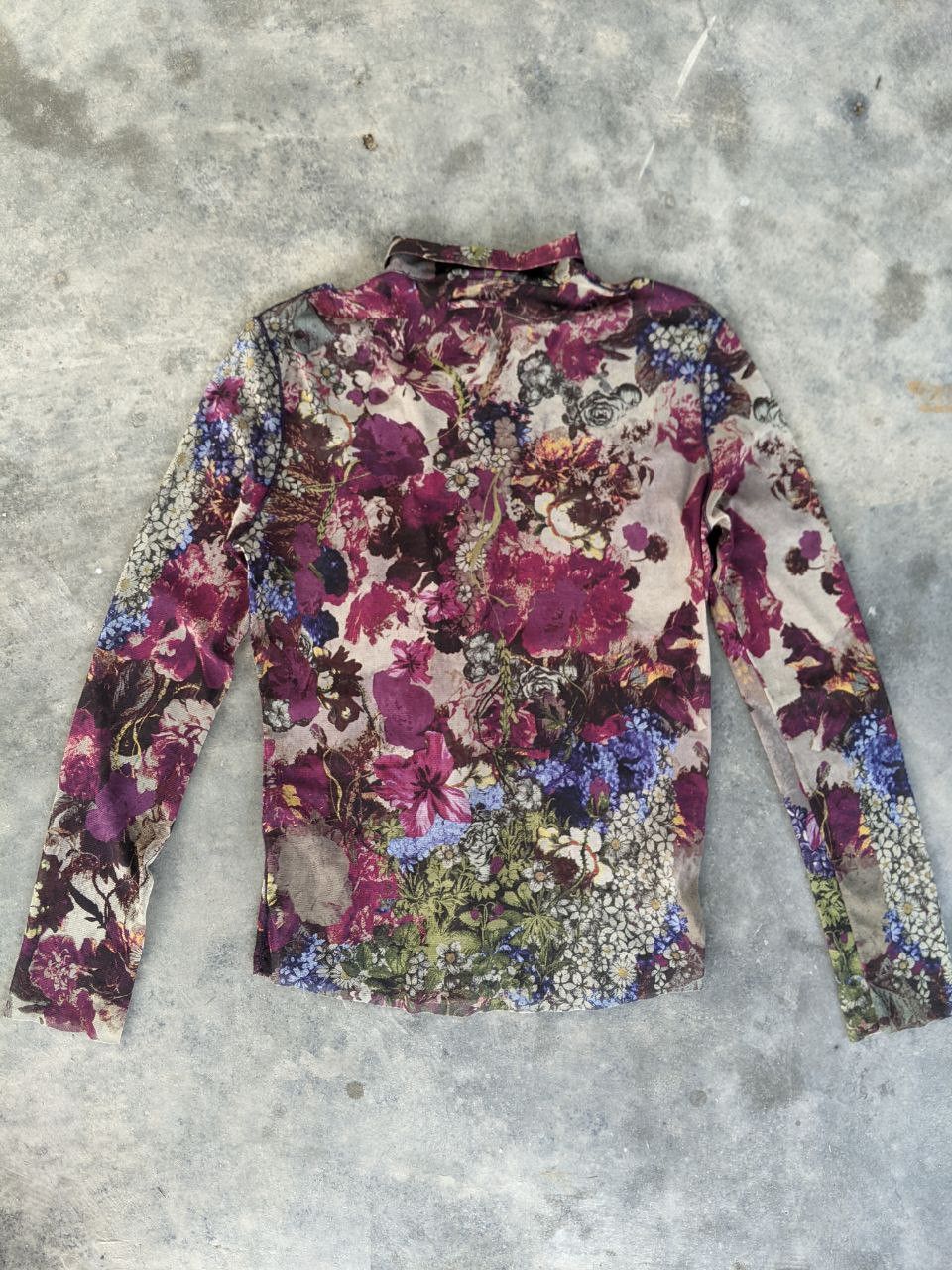 Jean Paul Gaultier Jean Paul Gaultier Flower face Mesh Size US M / EU 48-50 / 2 - 2 Thumbnail