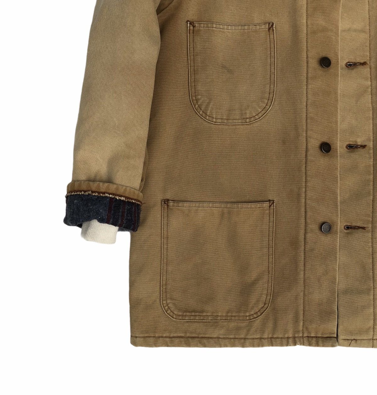 Dickies 🔥Vintage Dickies 90s Duck Canvas Blanket Chore Work Jacket Size US L / EU 52-54 / 3 - 6 Thumbnail