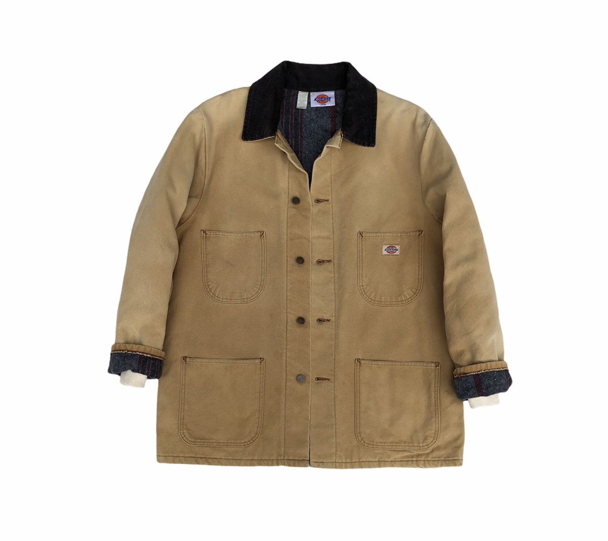 Dickies 🔥Vintage Dickies 90s Duck Canvas Blanket Chore Work Jacket Size US L / EU 52-54 / 3 - 1 Thumbnail