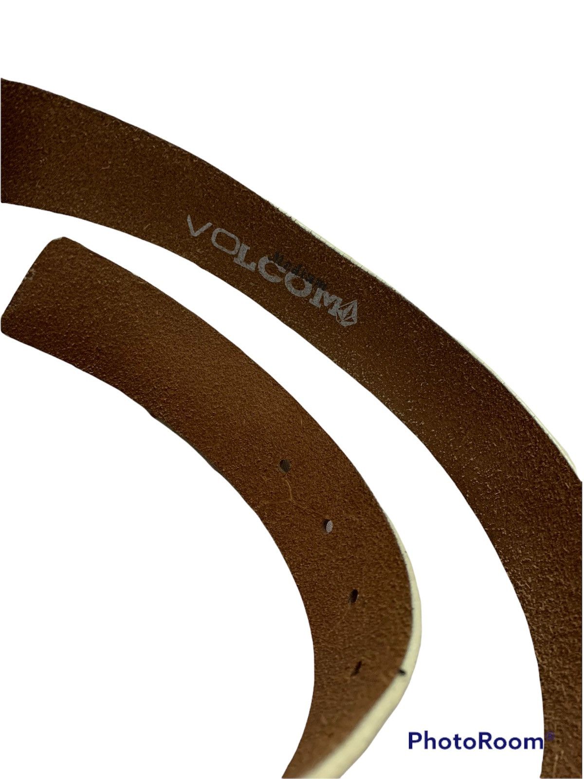 Volcom Volcom Stone Genuine Leather Belt Size 34 - 9 Thumbnail