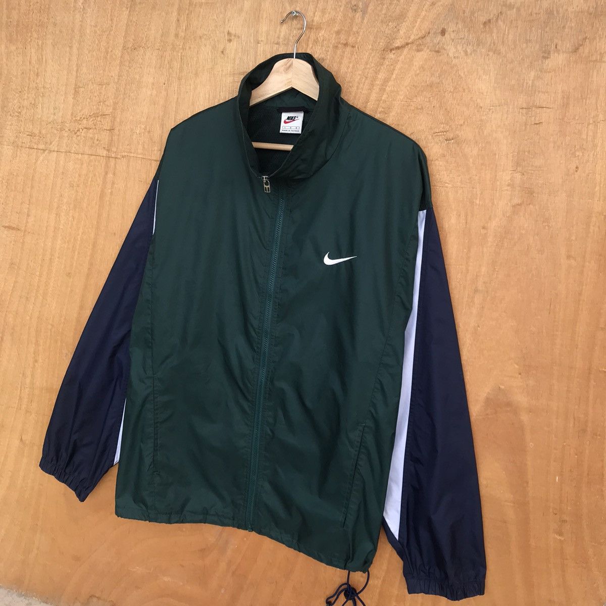 Nike 💥Back To 90s💥Vintage Nike nylon swoosh oversized baggy Size US L / EU 52-54 / 3 - 3 Thumbnail