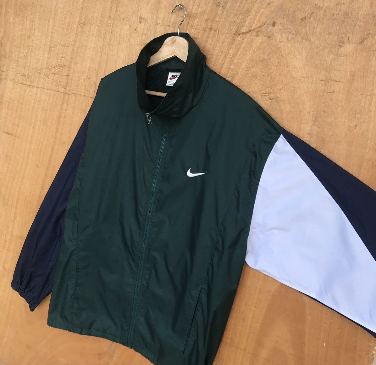 Nike 💥Back To 90s💥Vintage Nike nylon swoosh oversized baggy Size US L / EU 52-54 / 3 - 5 Thumbnail