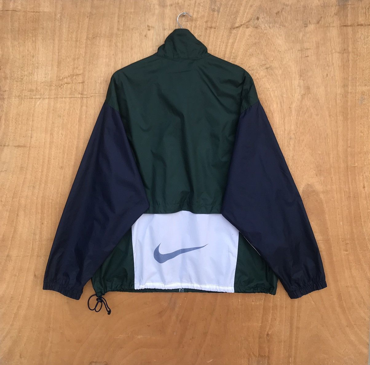 Nike 💥Back To 90s💥Vintage Nike nylon swoosh oversized baggy Size US L / EU 52-54 / 3 - 1 Thumbnail