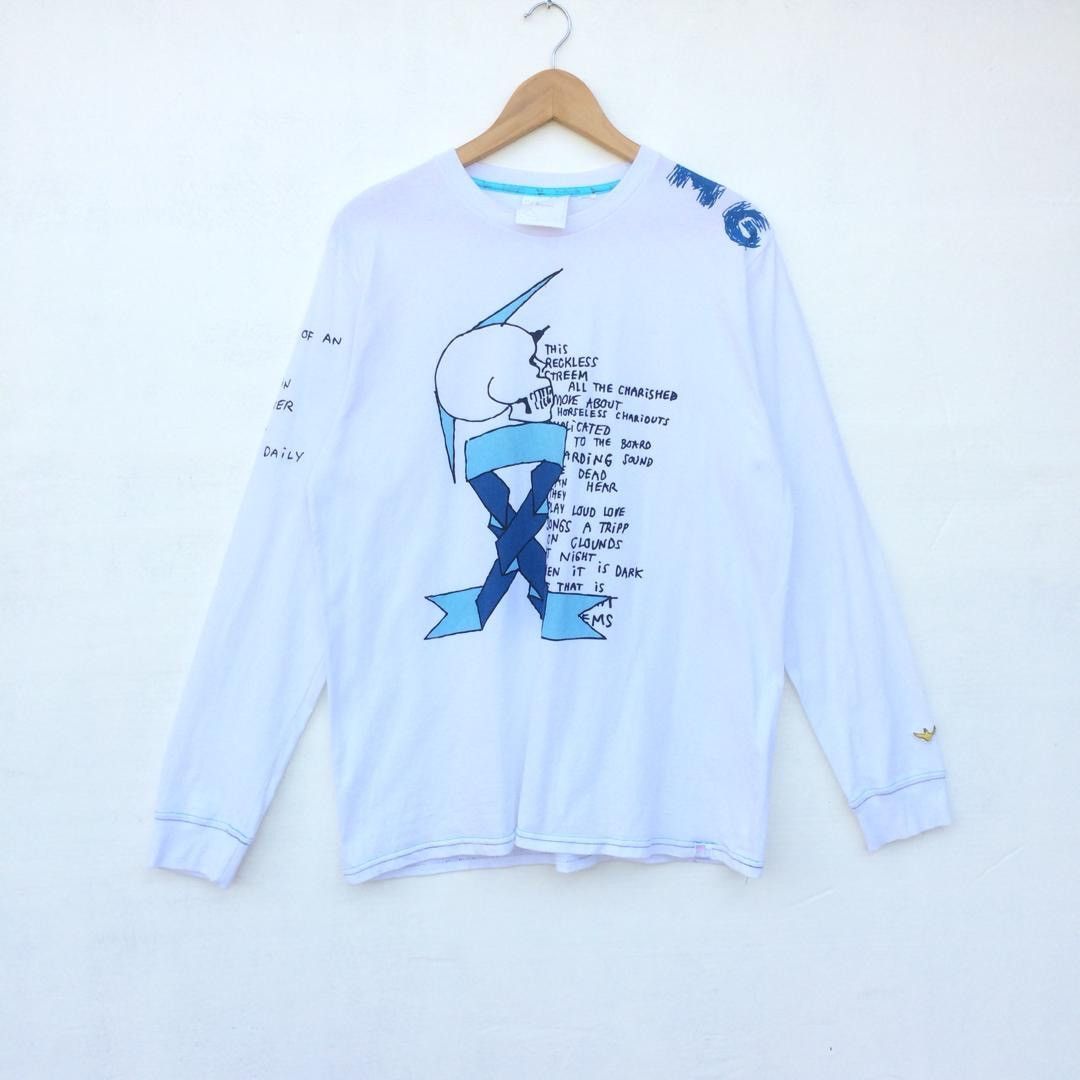 [MARK GONZALES]★25SS★ANGEL WAPPEN LONG SLEEVE T-SHIRT Mark Gonzales BLACK STRIFE T SHIRT Long Sleeve w. Angel