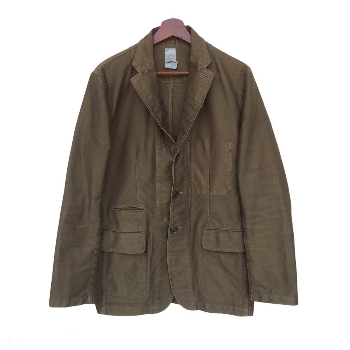 Japanese Brand RARE VTG AW 1987 Journal standard green military jacket slim Size US L / EU 52-54 / 3 - 2 Thumbnail