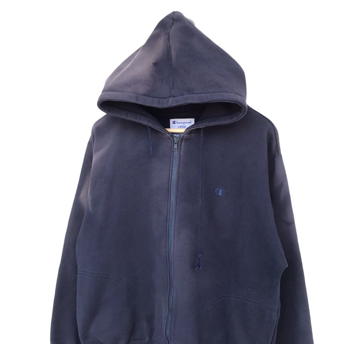 Champion × Vintage Vintage Champion acidwash distressed faded hoodie Size US L / EU 52-54 / 3 - 2 Thumbnail