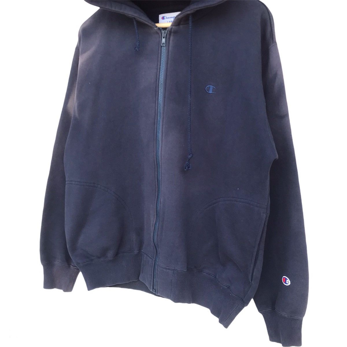 Champion × Vintage Vintage Champion acidwash distressed faded hoodie Size US L / EU 52-54 / 3 - 3 Thumbnail