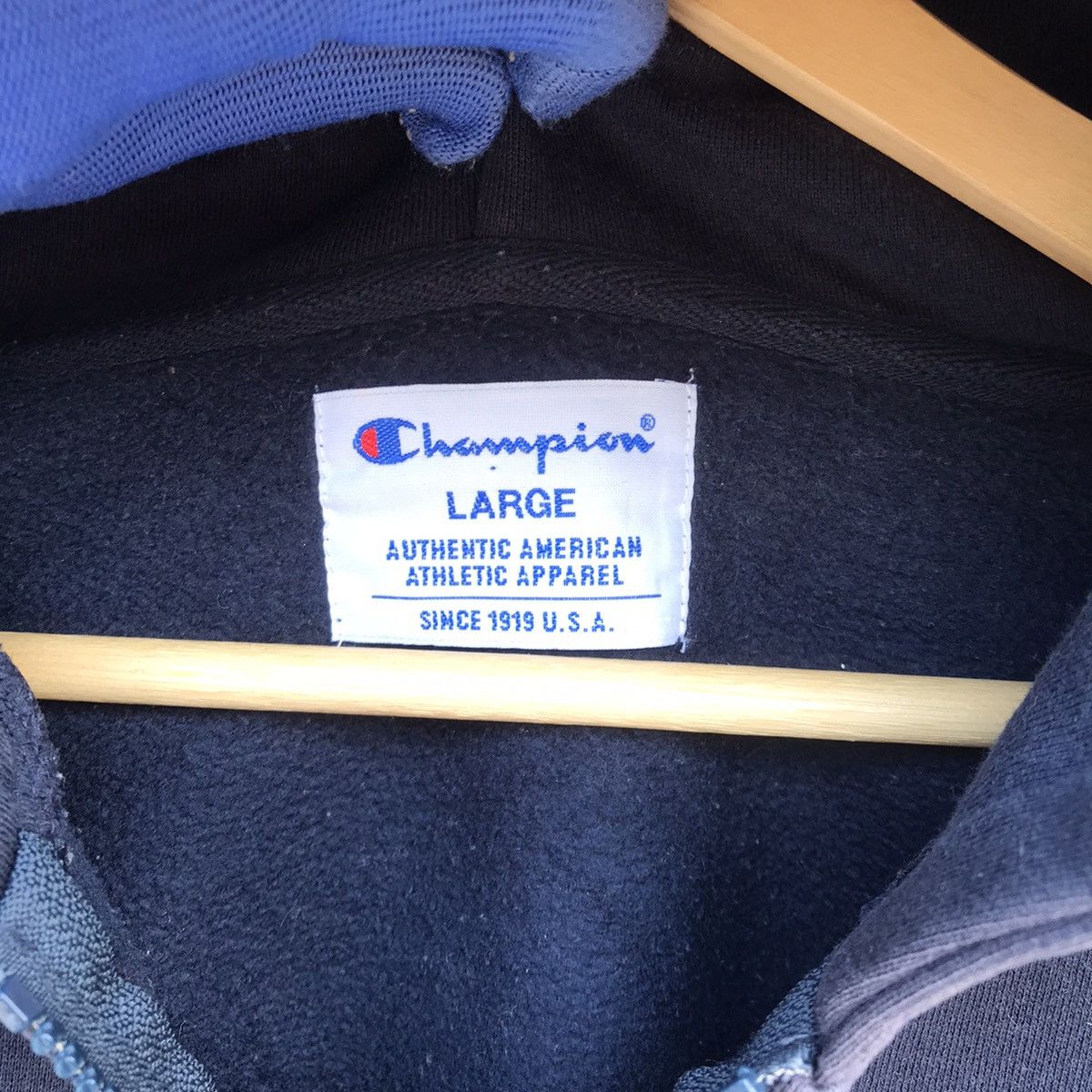 Champion × Vintage Vintage Champion acidwash distressed faded hoodie Size US L / EU 52-54 / 3 - 5 Thumbnail