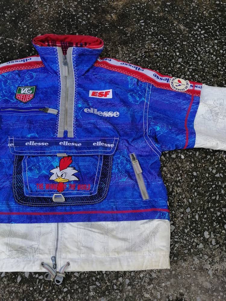 Ellesse × Vintage Rare Vintage Ellesse Cocorico Goldwin Made In Japan Jacket Size US L / EU 52-54 / 3 - 7 Thumbnail