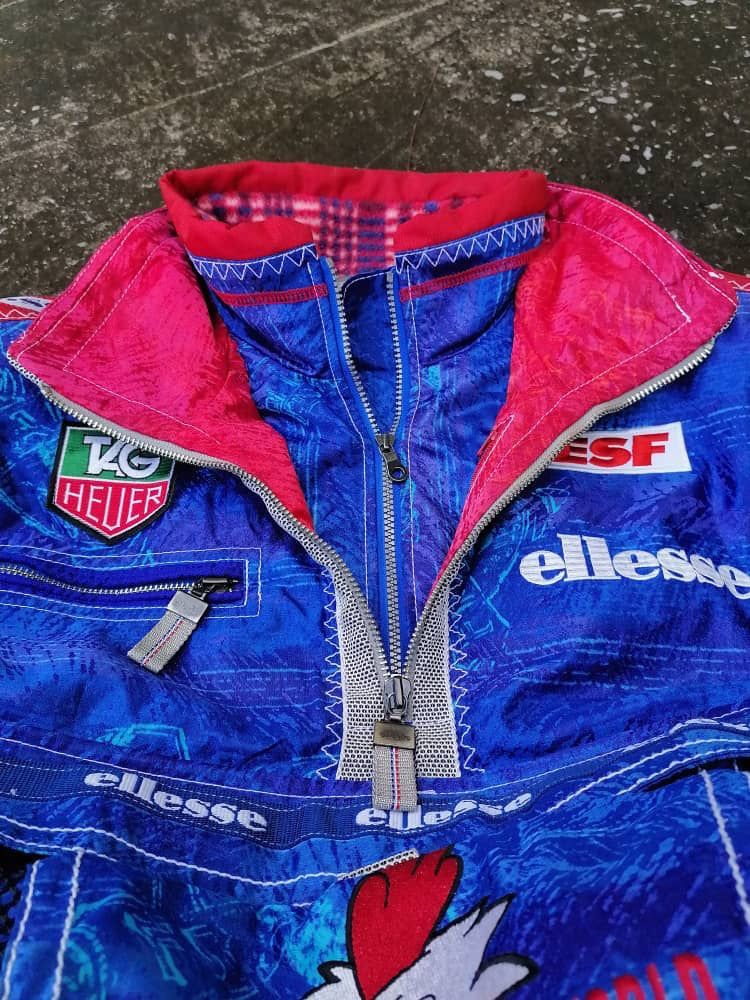 Ellesse × Vintage Rare Vintage Ellesse Cocorico Goldwin Made In Japan Jacket Size US L / EU 52-54 / 3 - 8 Thumbnail