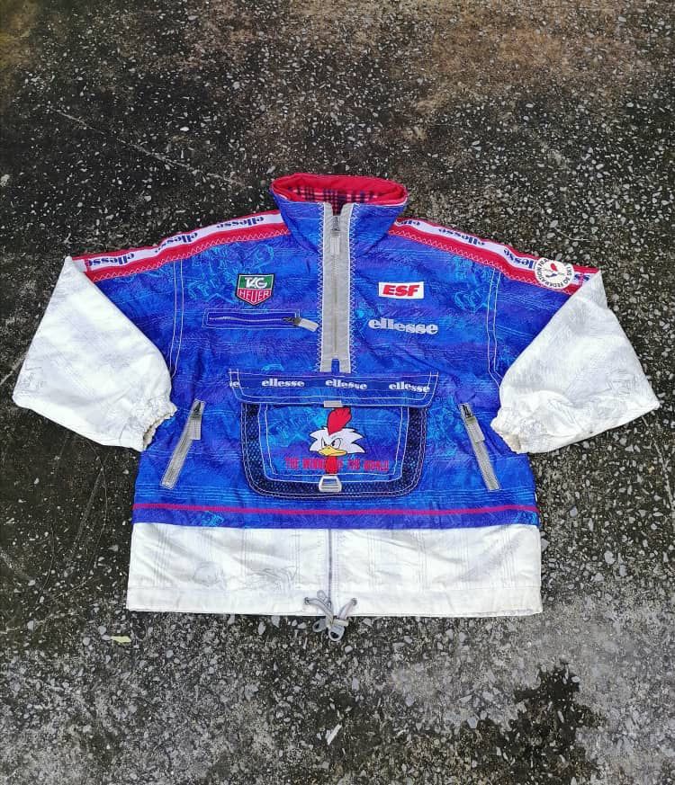 Ellesse × Vintage Rare Vintage Ellesse Cocorico Goldwin Made In Japan Jacket Size US L / EU 52-54 / 3 - 2 Thumbnail