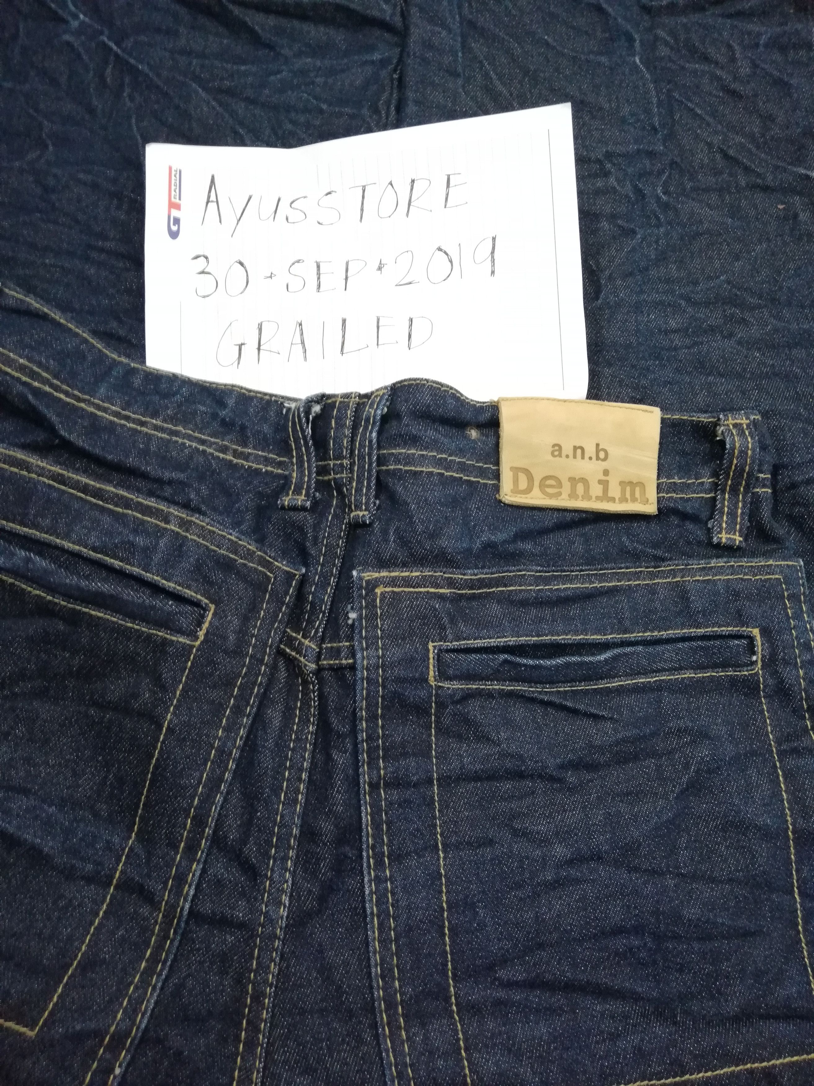 Designer × Japanese Brand a.n.b Denim Size US 33 - 7 Thumbnail