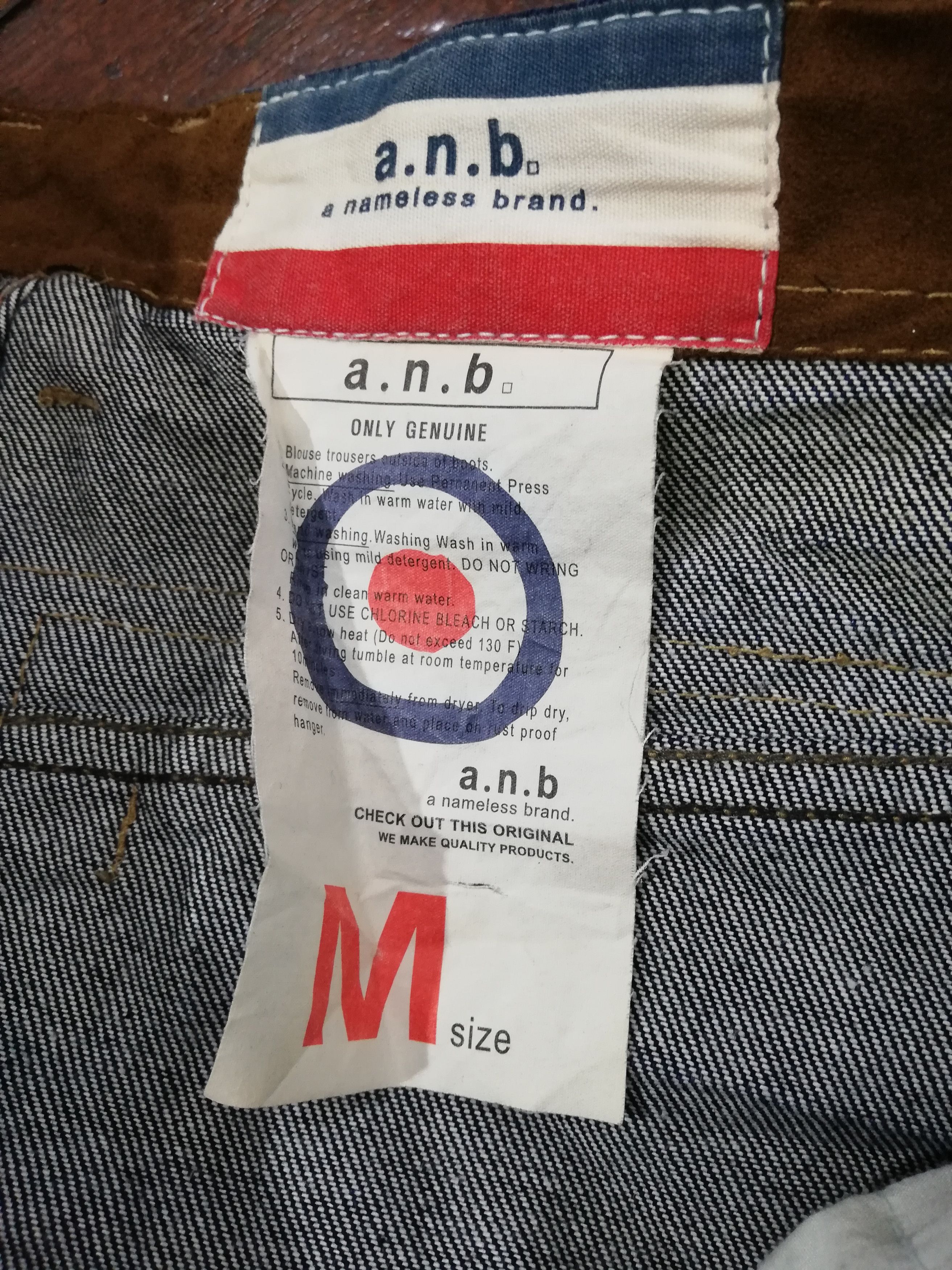 Designer × Japanese Brand a.n.b Denim Size US 33 - 8 Thumbnail