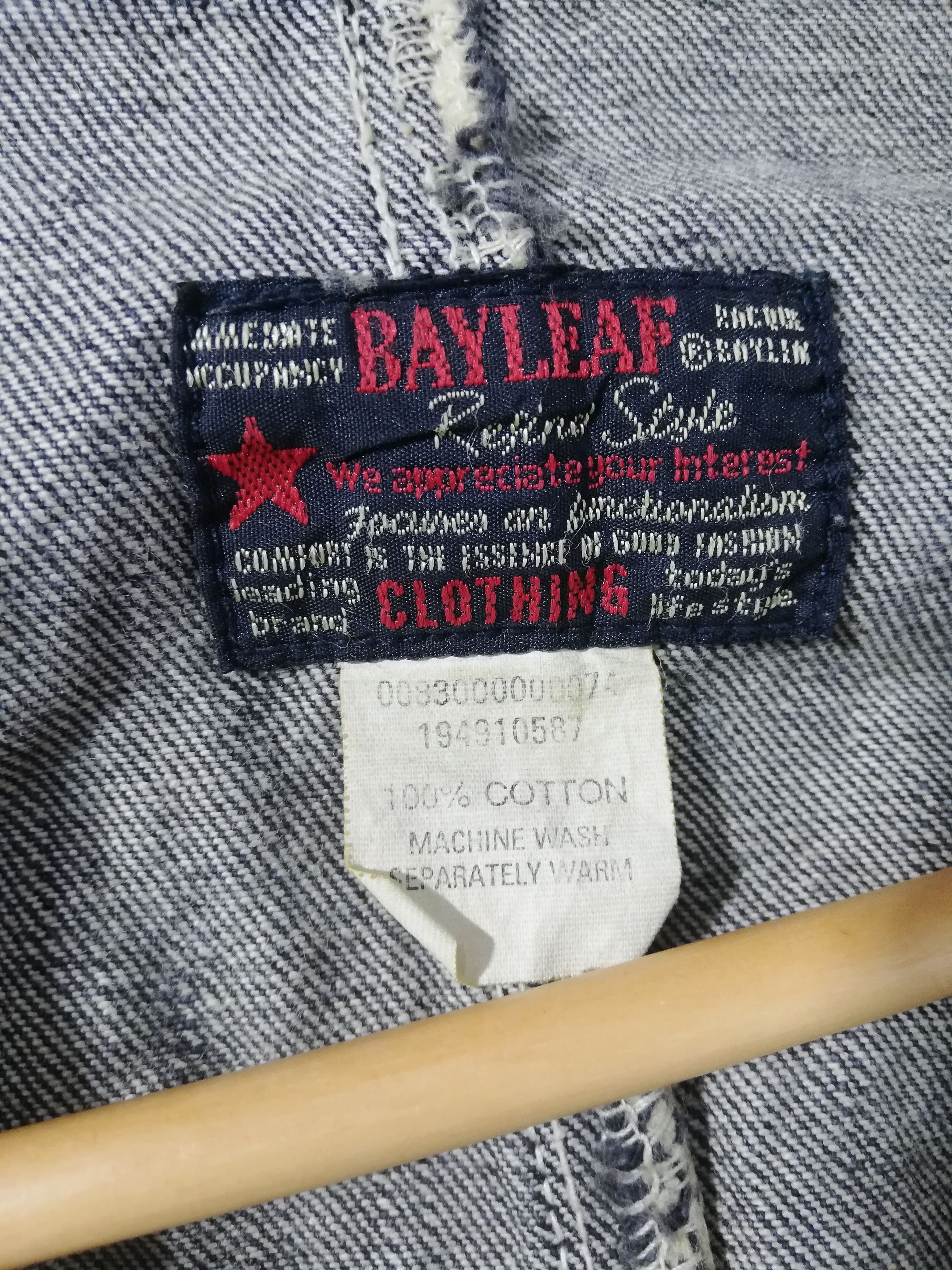 Japanese Brand × Vintage Vintage Bay Leaf Denim Jacket Size US M / EU 48-50 / 2 - 5 Thumbnail